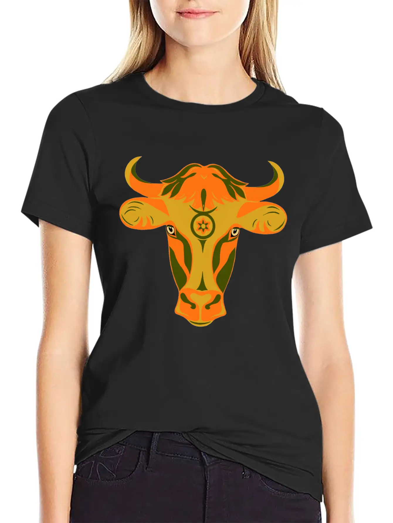 Bull Head Timeless Short Sleeve Tee – Comfy And Minimalist Design