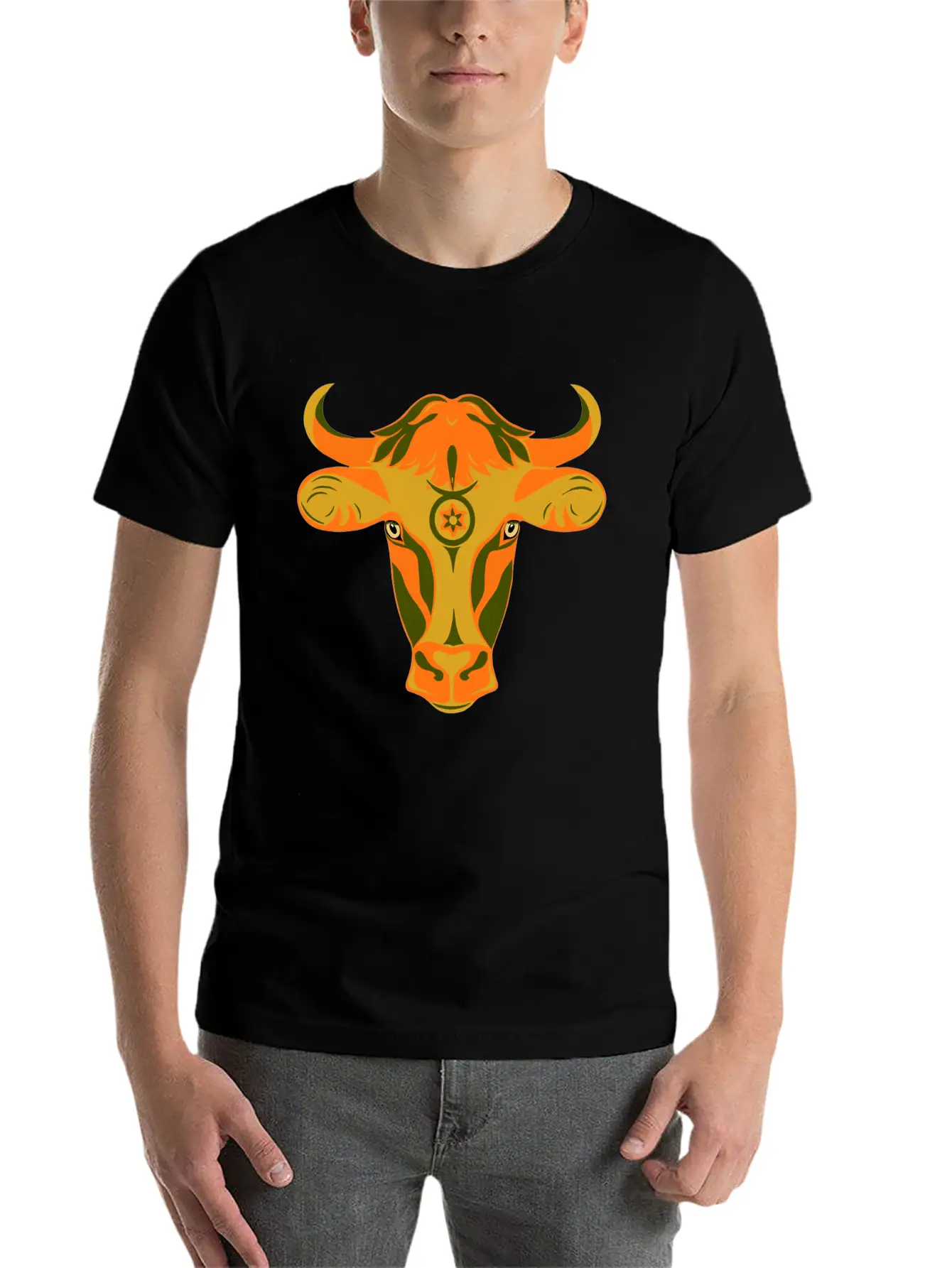 Bull Head Timeless Short Sleeve Tee – Comfy And Minimalist Design