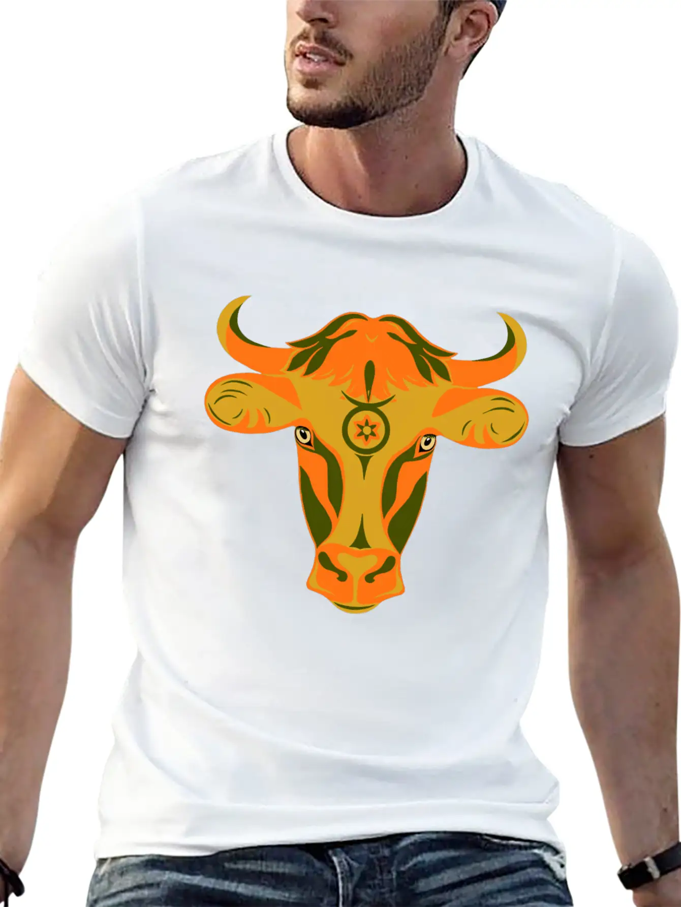Bull Head Timeless Short Sleeve Tee – Comfy And Minimalist Design