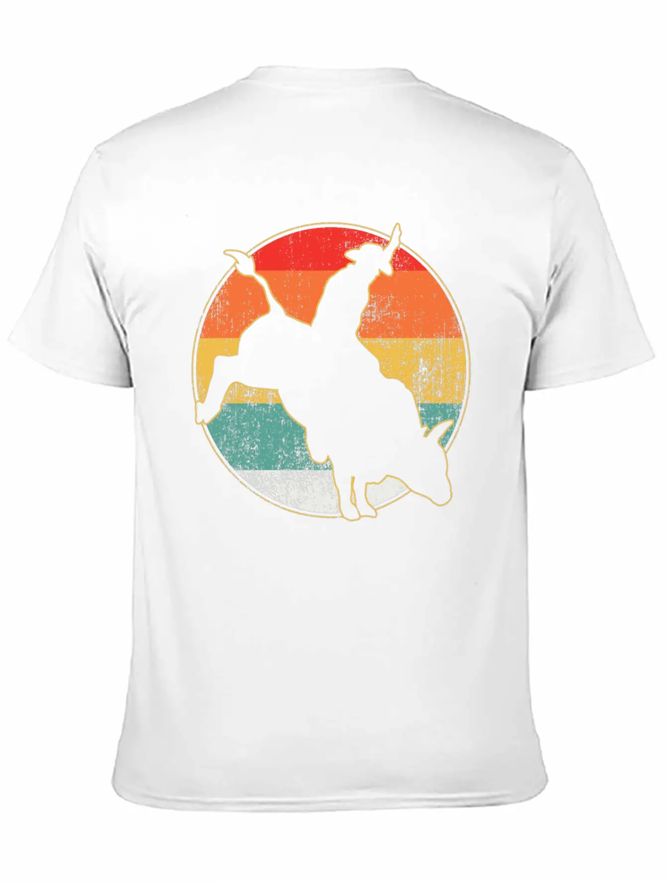 Bull Riding Timeless Short Sleeve Tee – Comfy And Minimalist Design