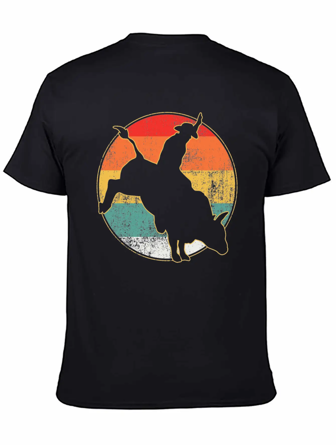 Bull Riding Timeless Short Sleeve Tee – Comfy And Minimalist Design