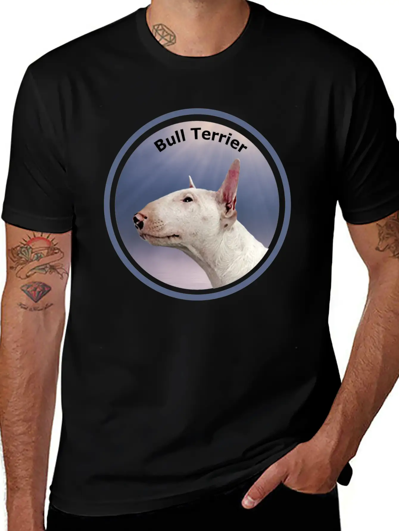 Bull Terrier Dog Timeless Short Sleeve Tee – Comfy And Minimalist Design