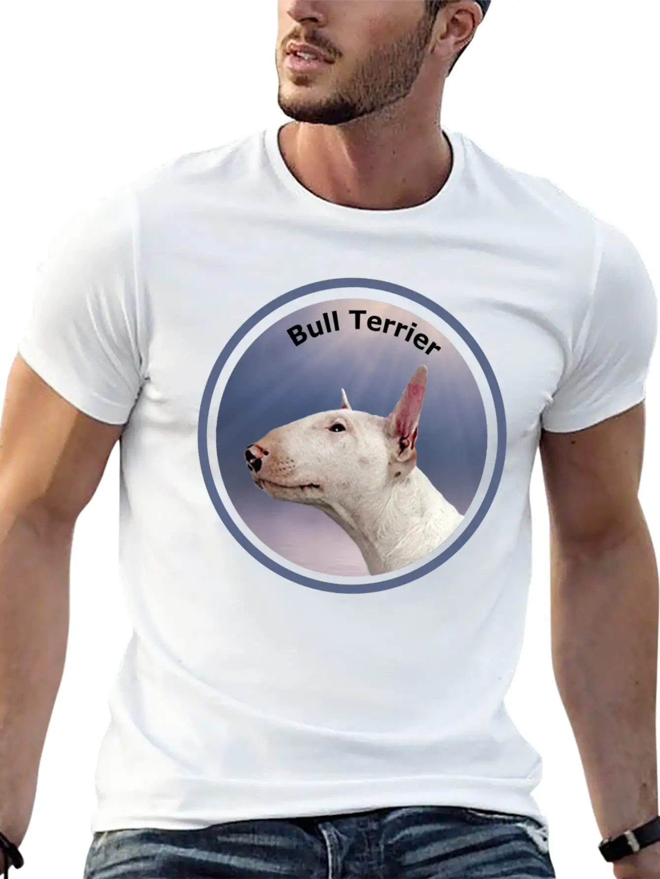 Bull Terrier Dog Timeless Short Sleeve Tee – Comfy And Minimalist Design