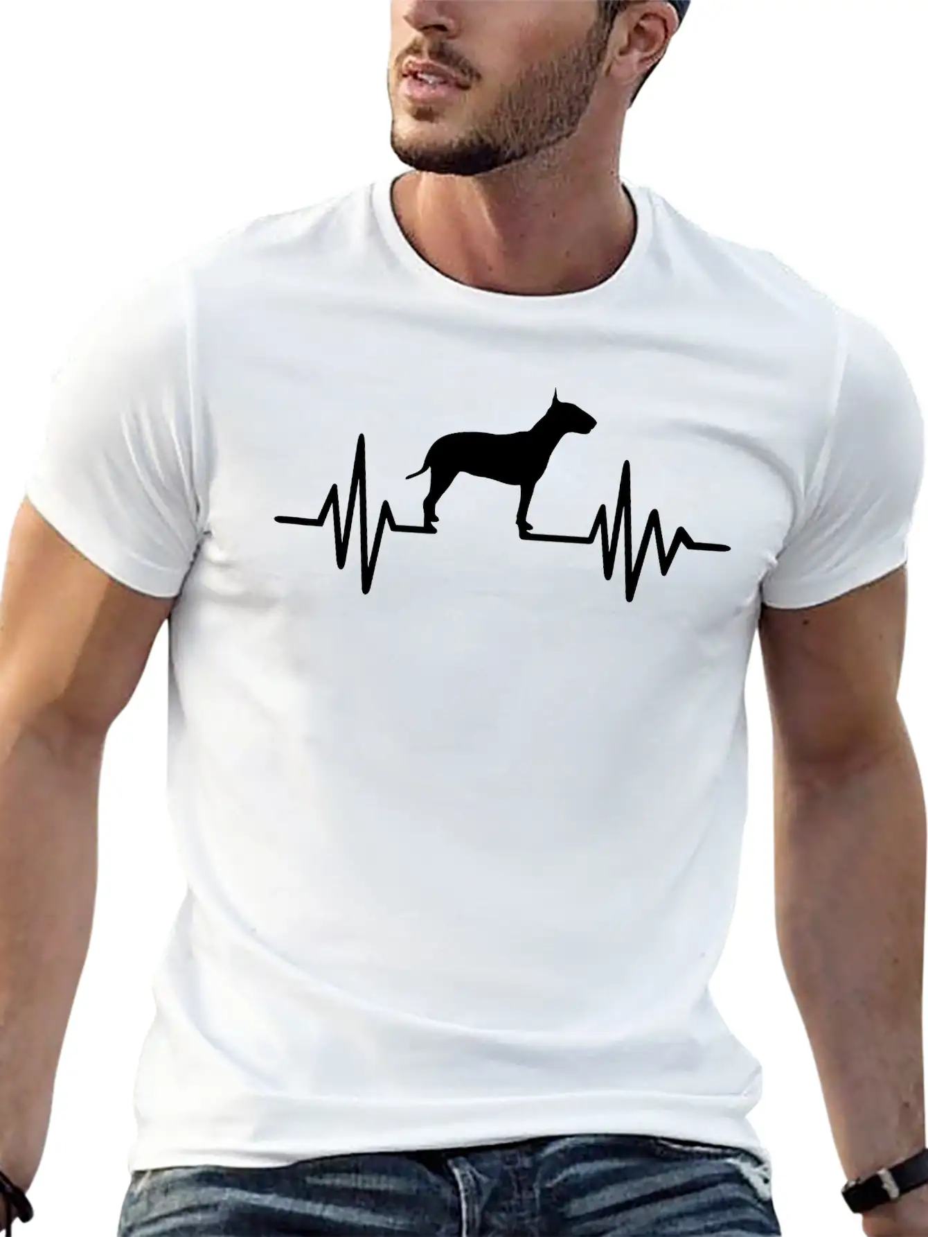 Bull Terrier Essential Unisex Summer Tee – Soft Cotton Casual Fit