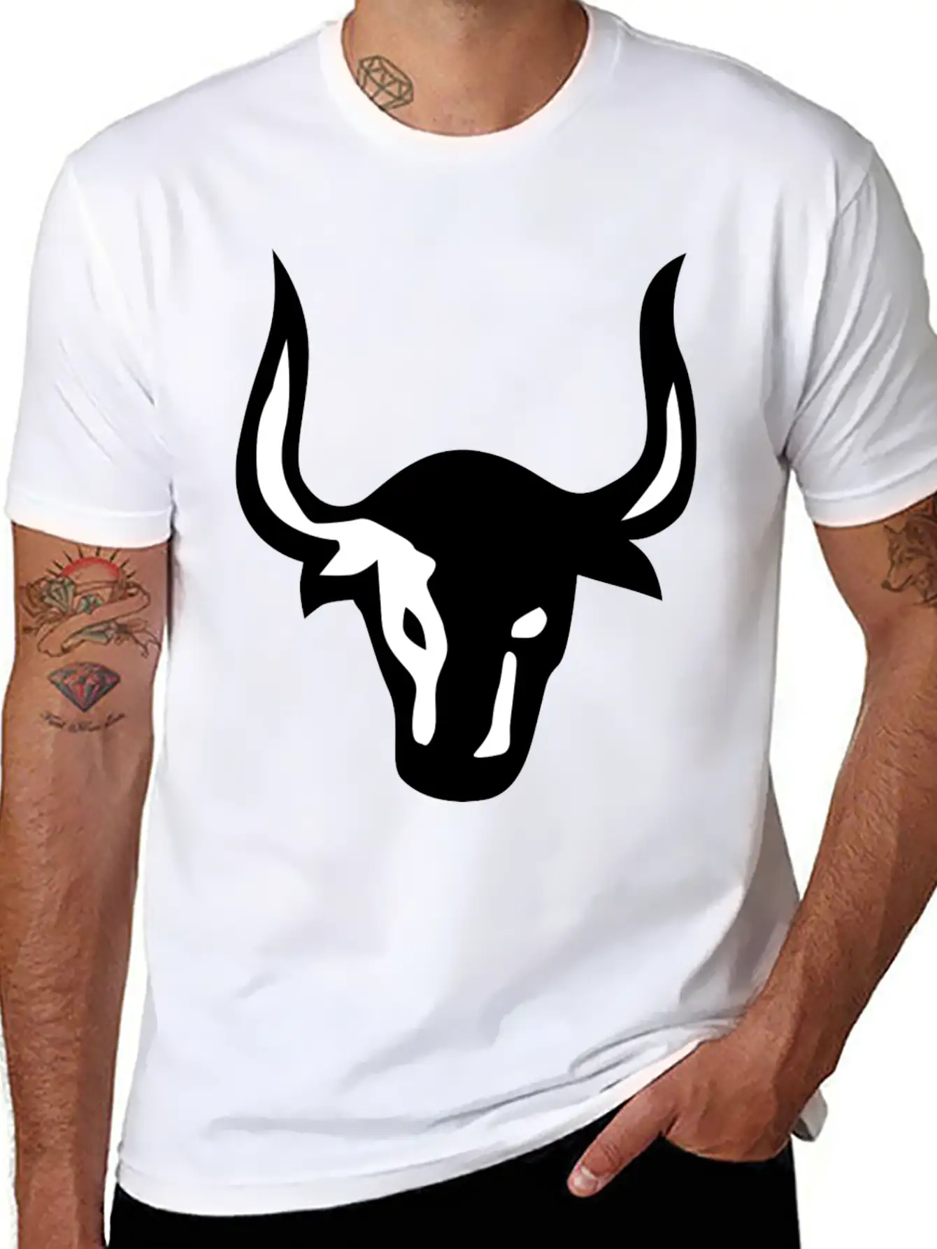 Bull Unisex Casual T-Shirt – Clean Design For Daily Comfort