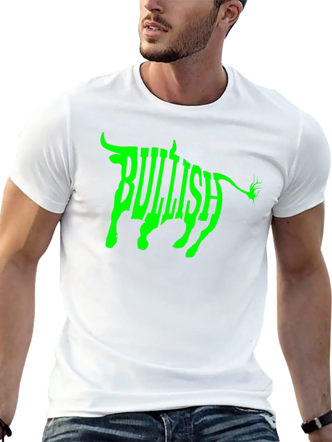 Bullish Bull Stylish Everyday T-Shirt – Unisex Basic Cotton Tee
