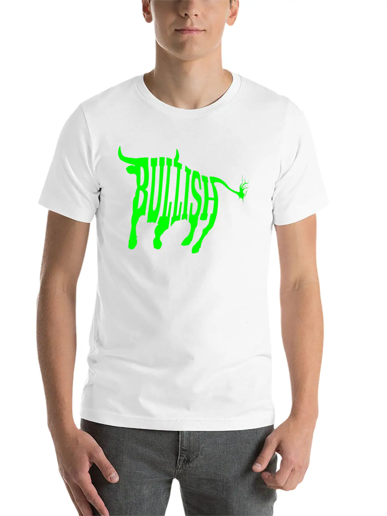 Bullish Bull Stylish Everyday T-Shirt – Unisex Basic Cotton Tee