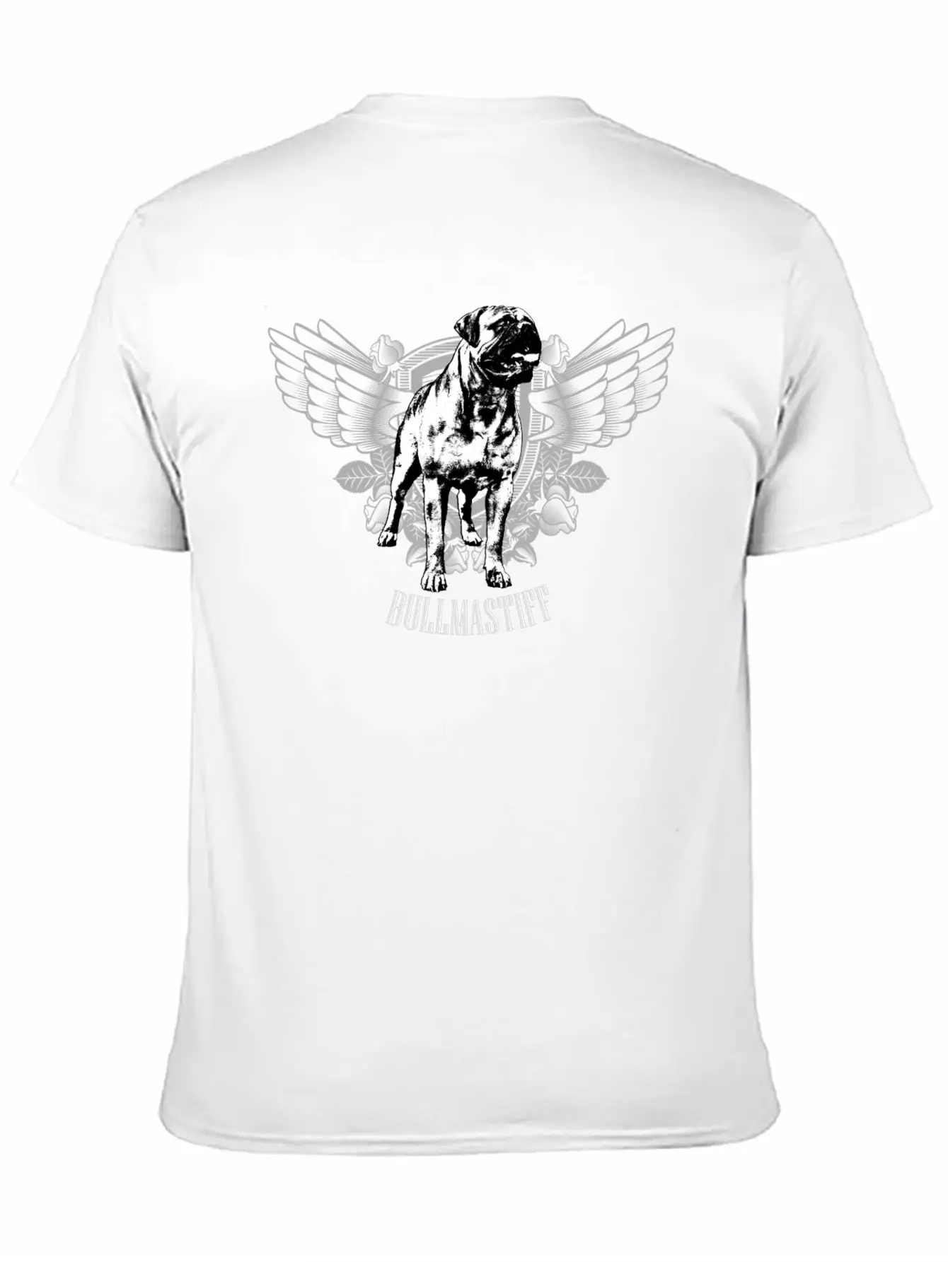 Bullmastiff Dog Timeless Short Sleeve Tee – Comfy And Minimalist Design