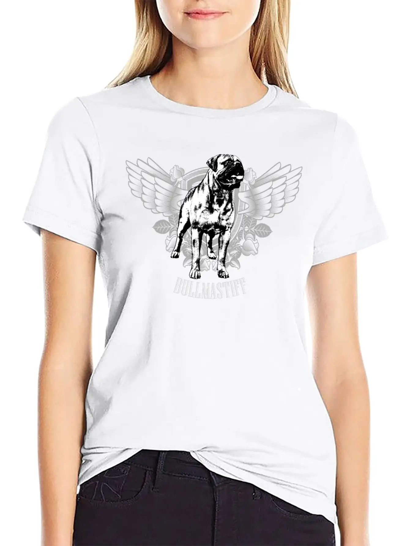 Bullmastiff Dog Timeless Short Sleeve Tee – Comfy And Minimalist Design