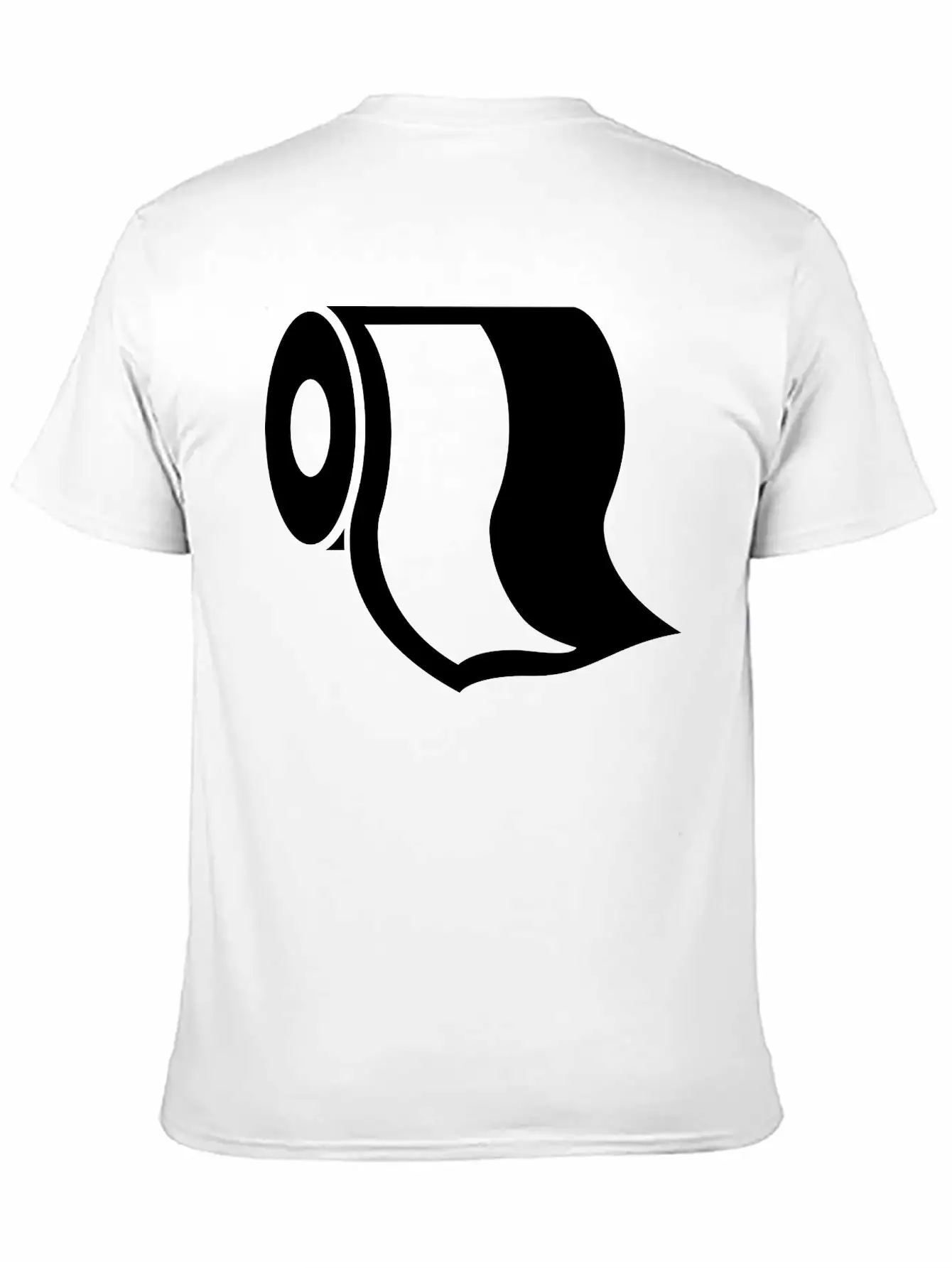 Bumf Loo Roll Toilet Paper Sanitary Restroom Gift Unisex Short Sleeve Soft Cotton T-Shirt – Casual Everyday Wear