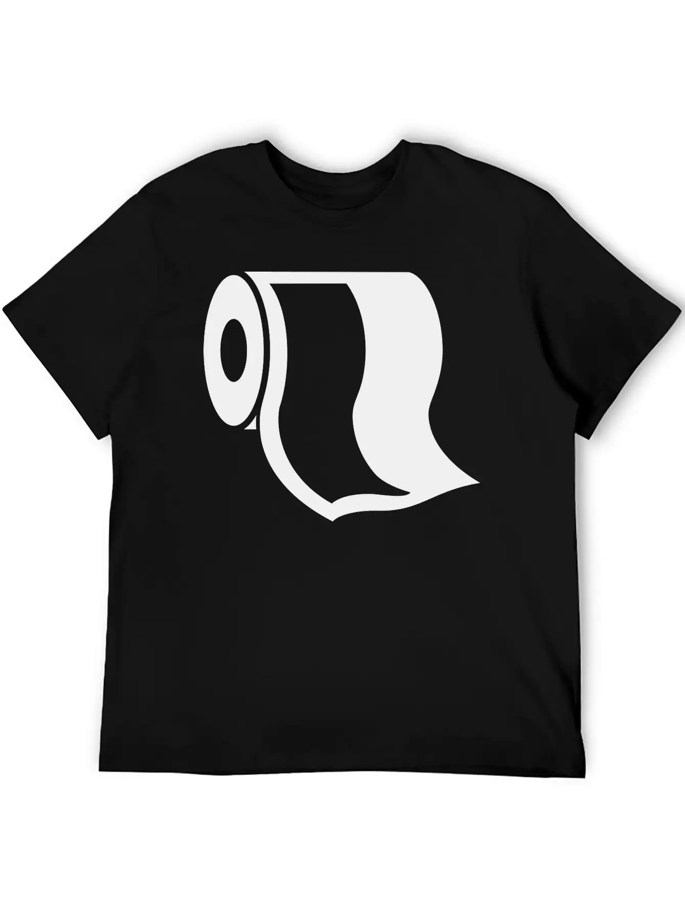 Bumf Loo Roll Toilet Paper Sanitary Restroom Gift Unisex Short Sleeve Soft Cotton T-Shirt – Casual Everyday Wear