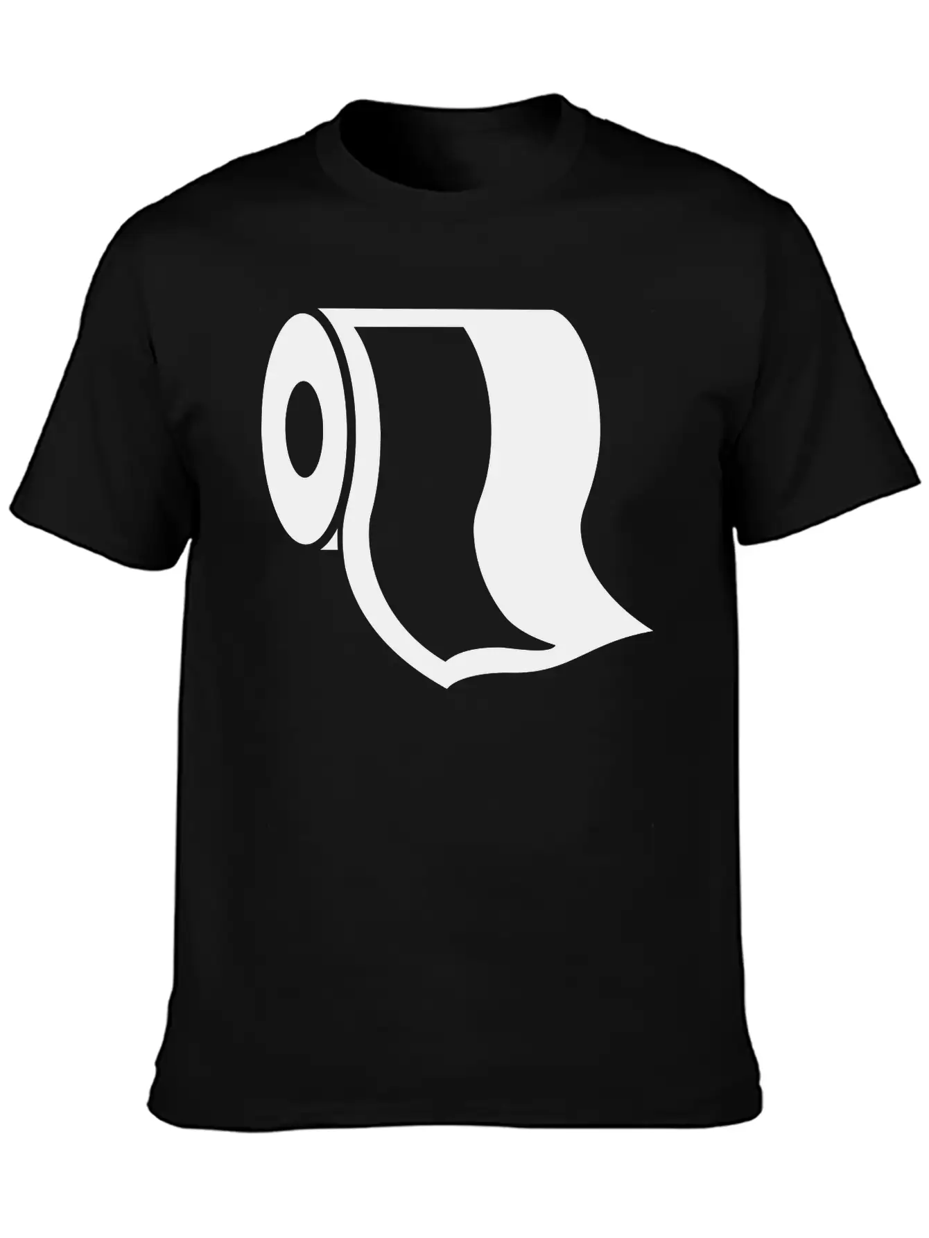 Bumf Loo Roll Toilet Paper Sanitary Restroom Gift Unisex Short Sleeve Soft Cotton T-Shirt – Casual Everyday Wear
