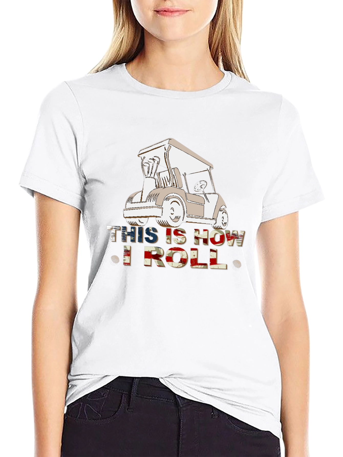 This Is How I Roll Golf T-Shirt