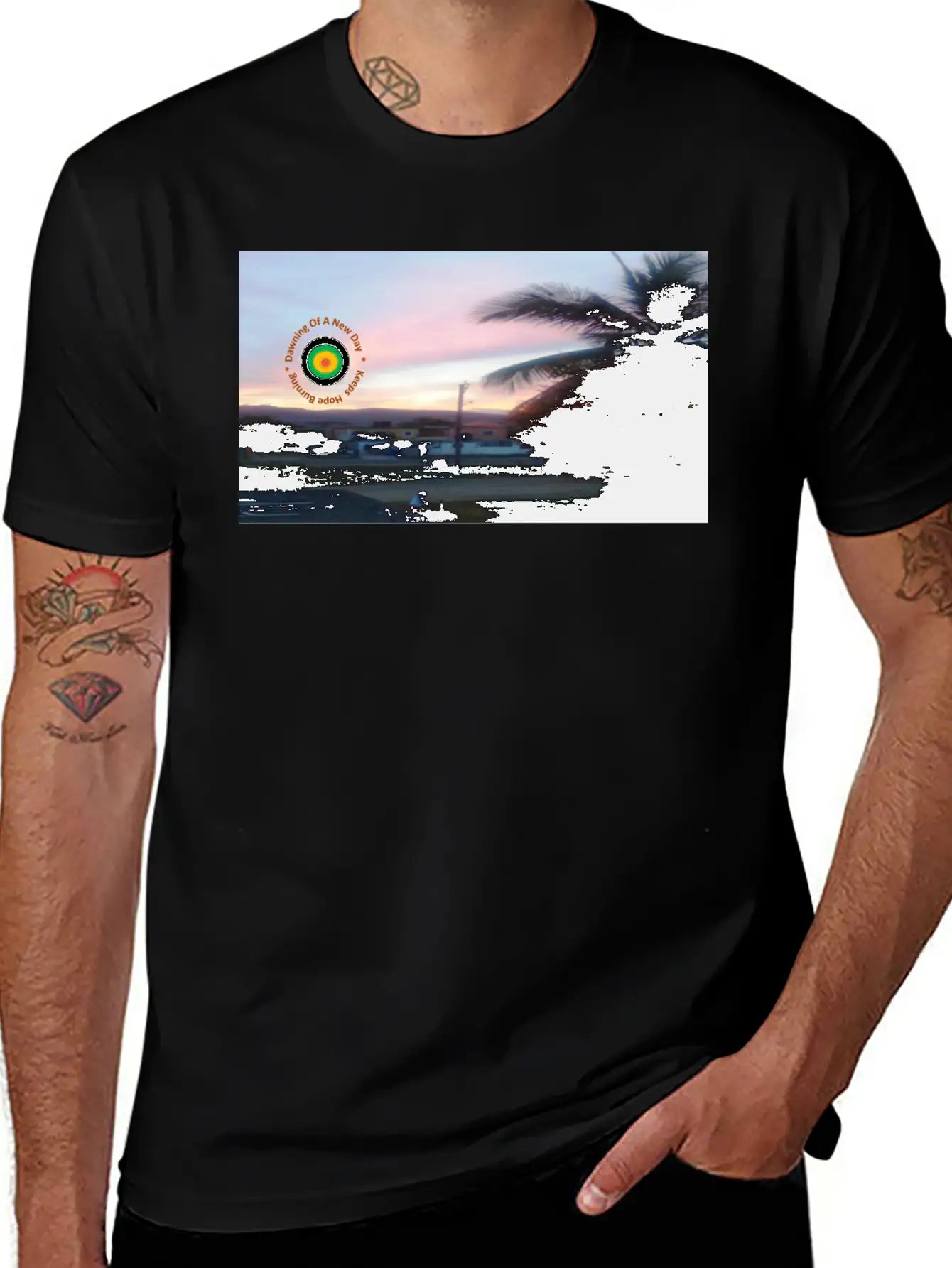Burning Hope Stylish Everyday T-Shirt – Unisex Basic Cotton Tee