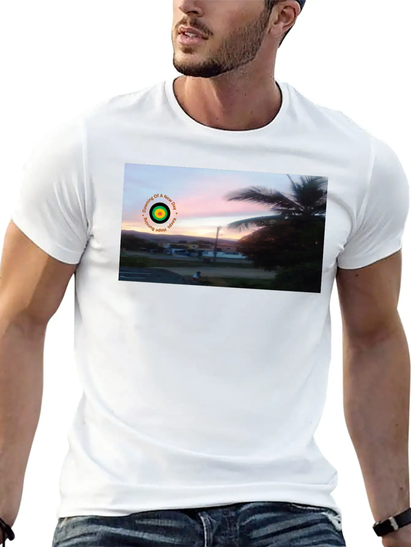 Burning Hope Stylish Everyday T-Shirt – Unisex Basic Cotton Tee