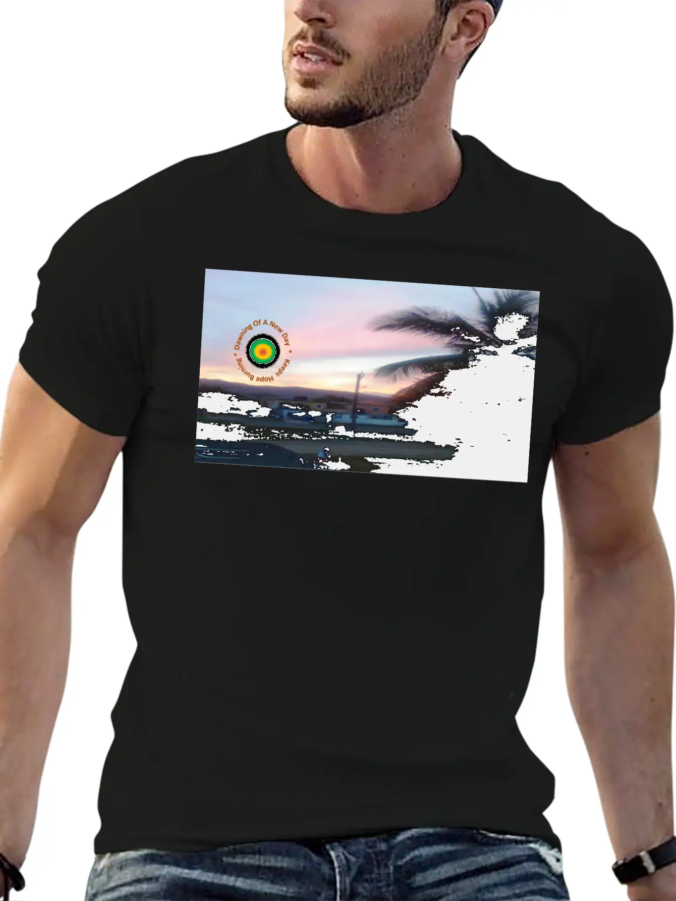 Burning Hope Stylish Everyday T-Shirt – Unisex Basic Cotton Tee