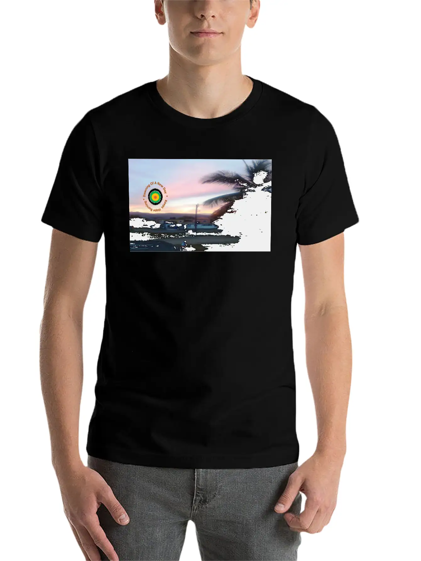Burning Hope Stylish Everyday T-Shirt – Unisex Basic Cotton Tee