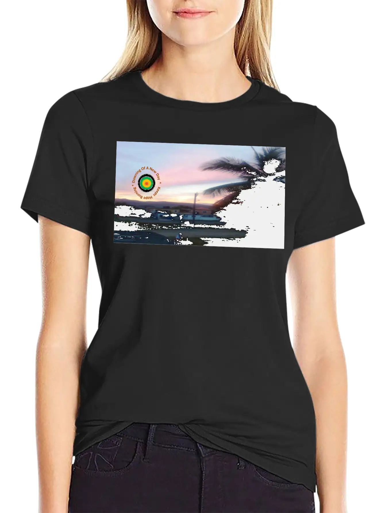 Burning Hope Stylish Everyday T-Shirt – Unisex Basic Cotton Tee