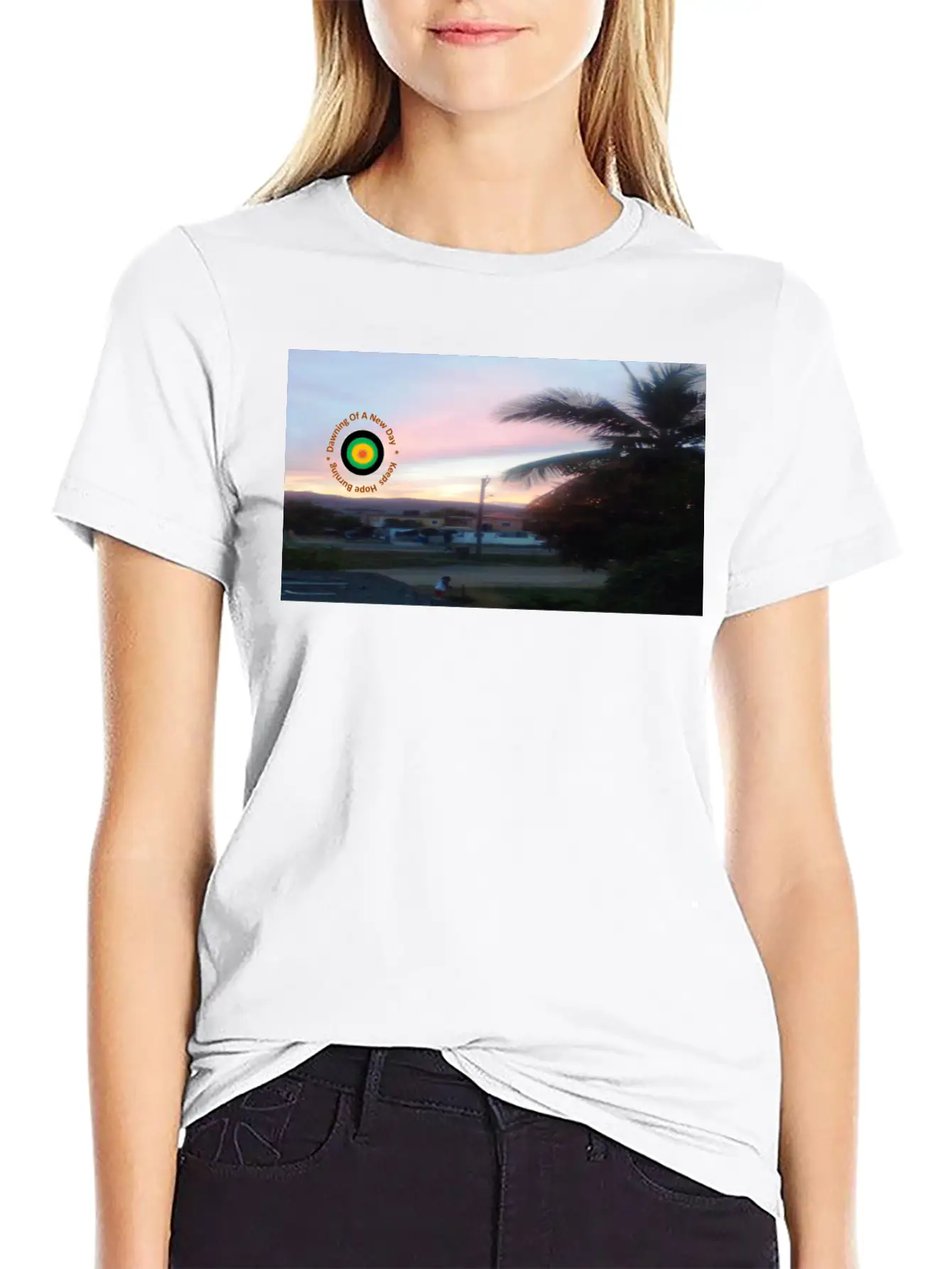 Burning Hope Stylish Everyday T-Shirt – Unisex Basic Cotton Tee