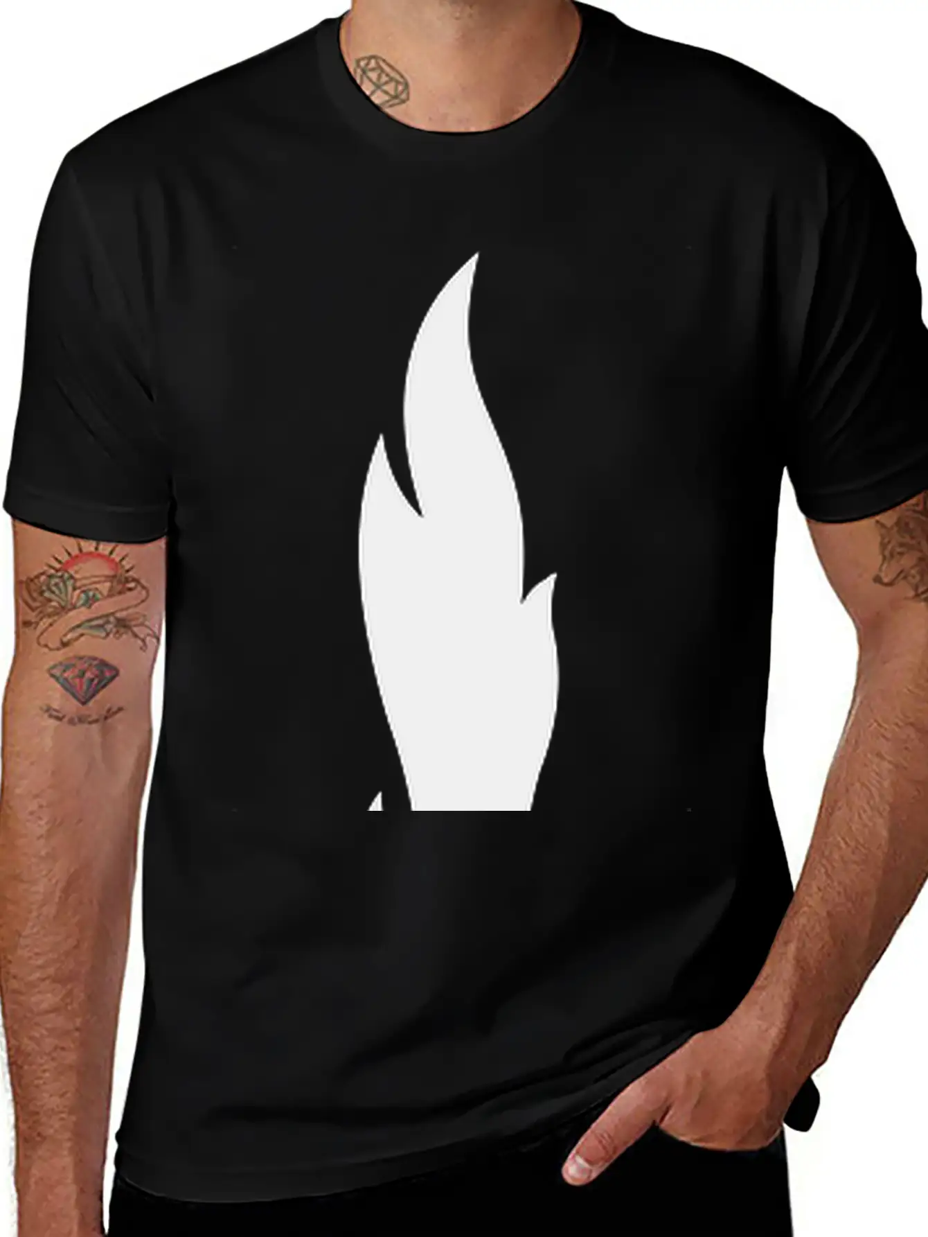 Burning Sword Basic Graphic T-Shirt – Daily Comfort In Soft Cotton