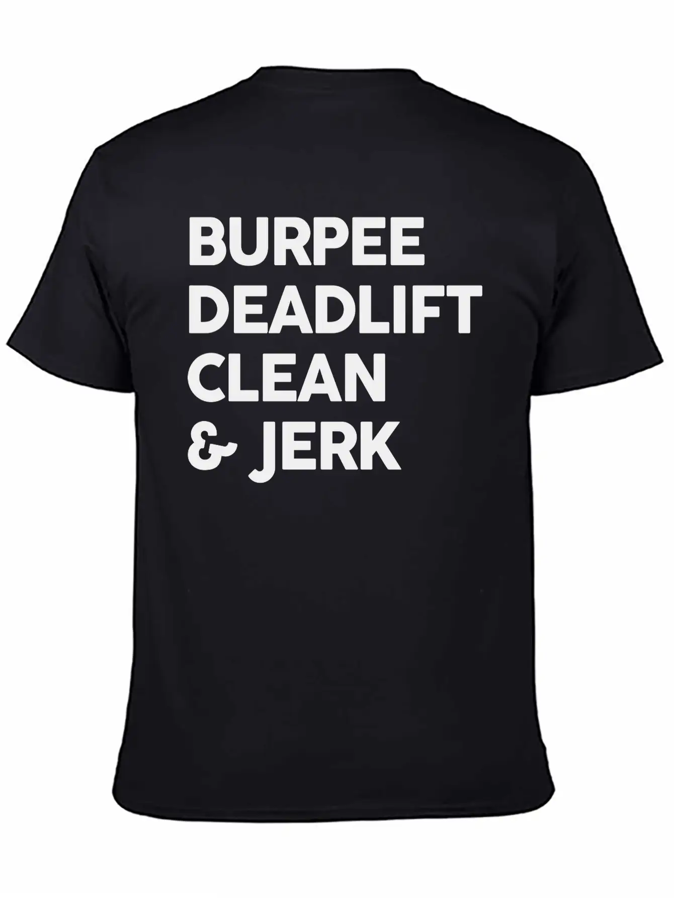 Burpee, Deadlift, C&J Stylish Everyday T-Shirt – Unisex Basic Cotton Tee