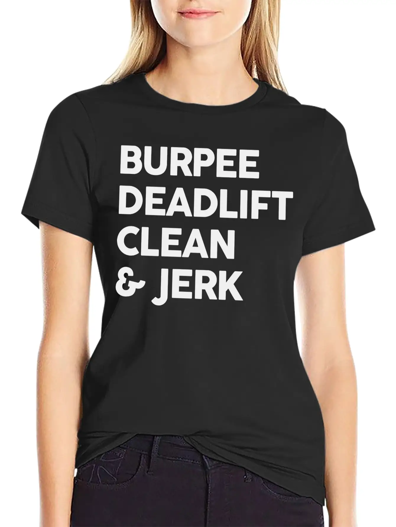 Burpee, Deadlift, C&J Stylish Everyday T-Shirt – Unisex Basic Cotton Tee