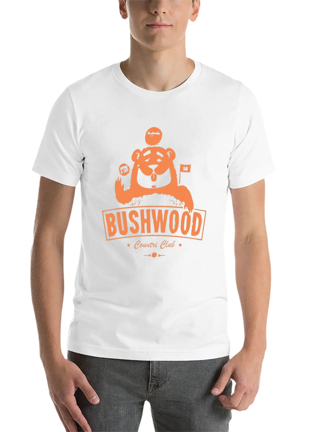 Bushwood Country Club Essential Unisex Summer Tee – Soft Cotton Casual Fit