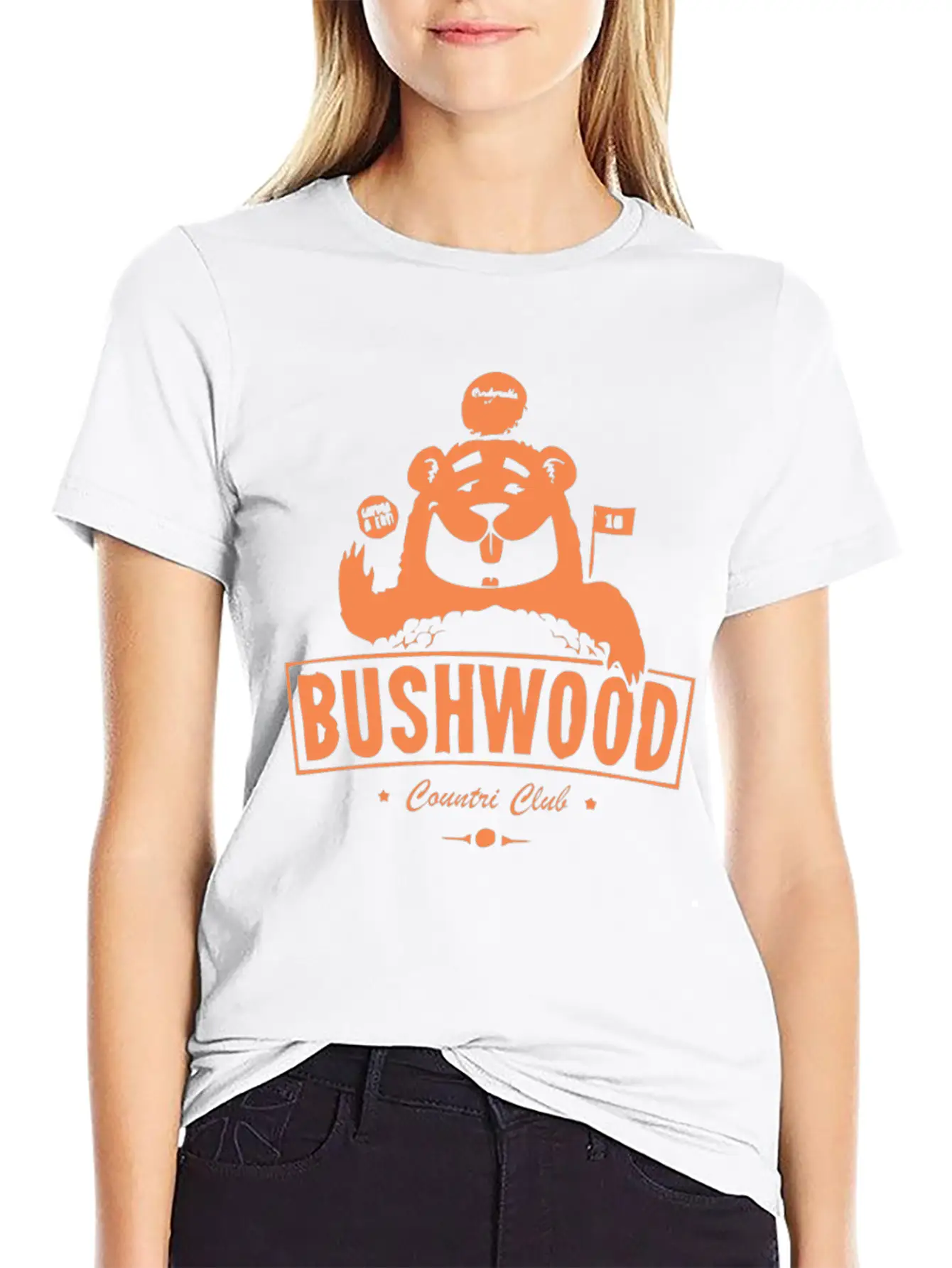 Bushwood Country Club Essential Unisex Summer Tee – Soft Cotton Casual Fit