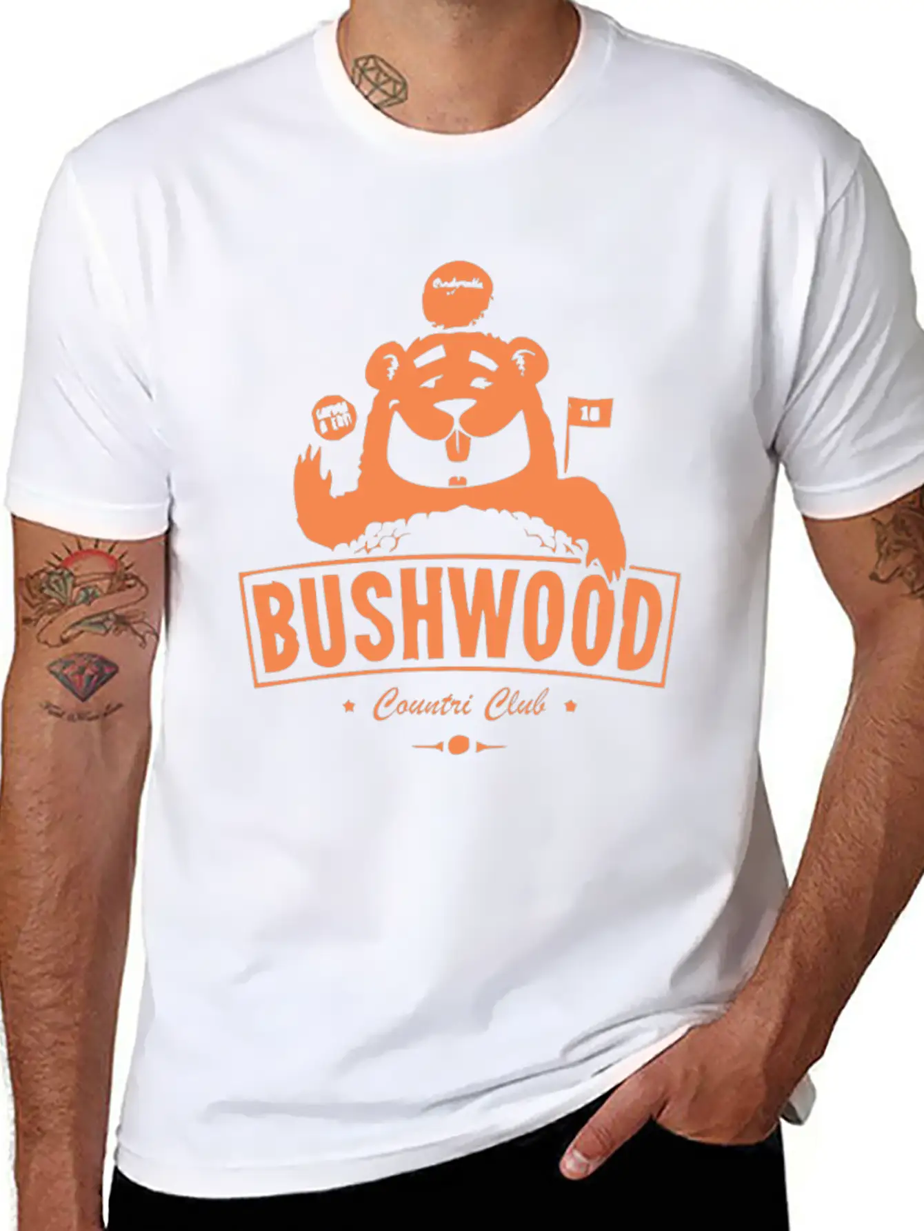 Bushwood Country Club Essential Unisex Summer Tee – Soft Cotton Casual Fit