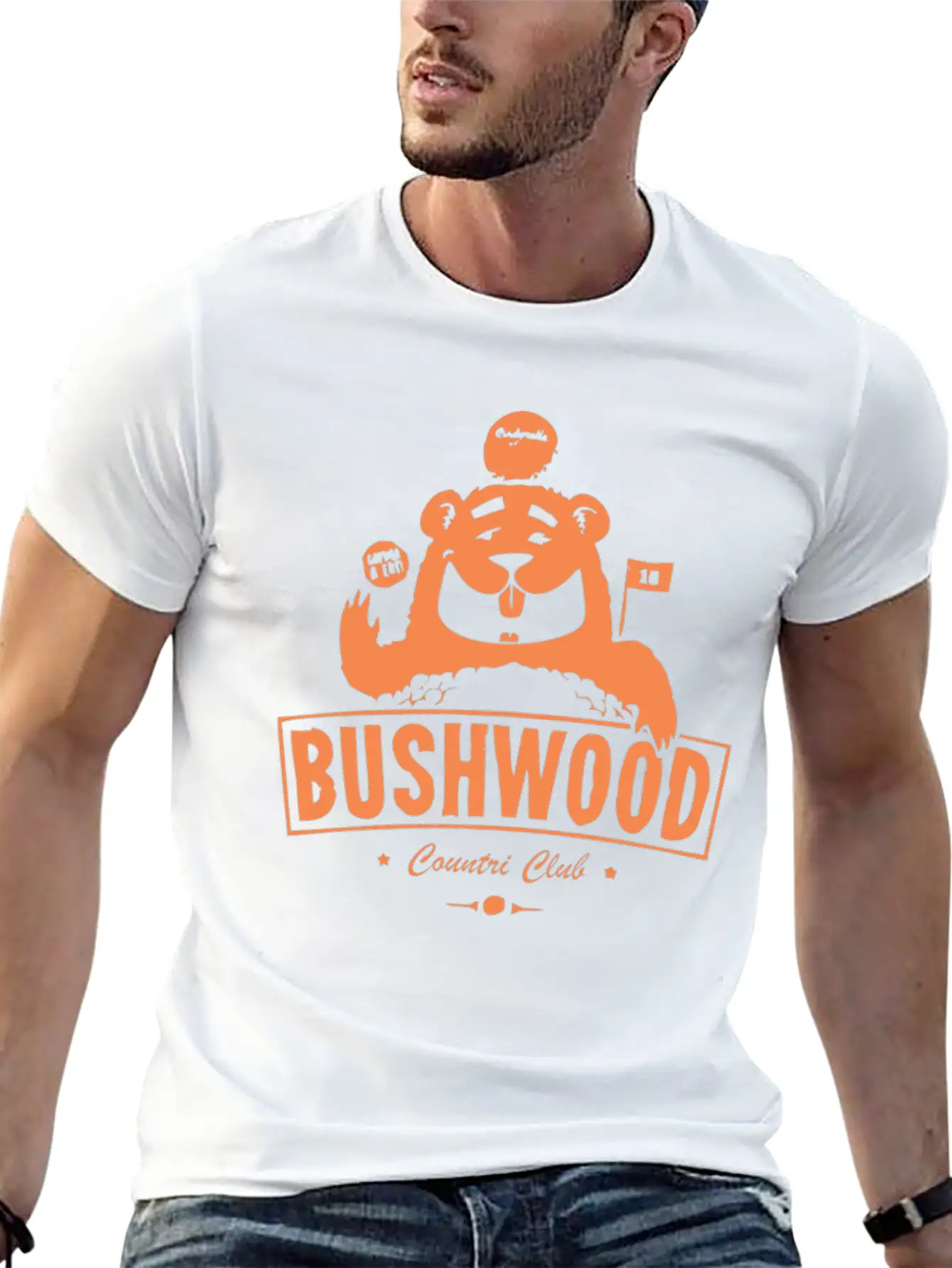 Bushwood Country Club Essential Unisex Summer Tee – Soft Cotton Casual Fit