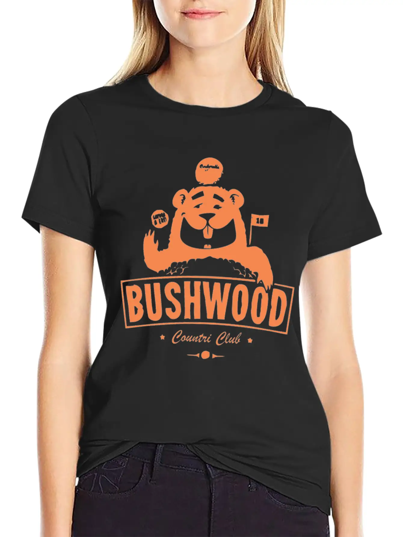 Bushwood Country Club Essential Unisex Summer Tee – Soft Cotton Casual Fit
