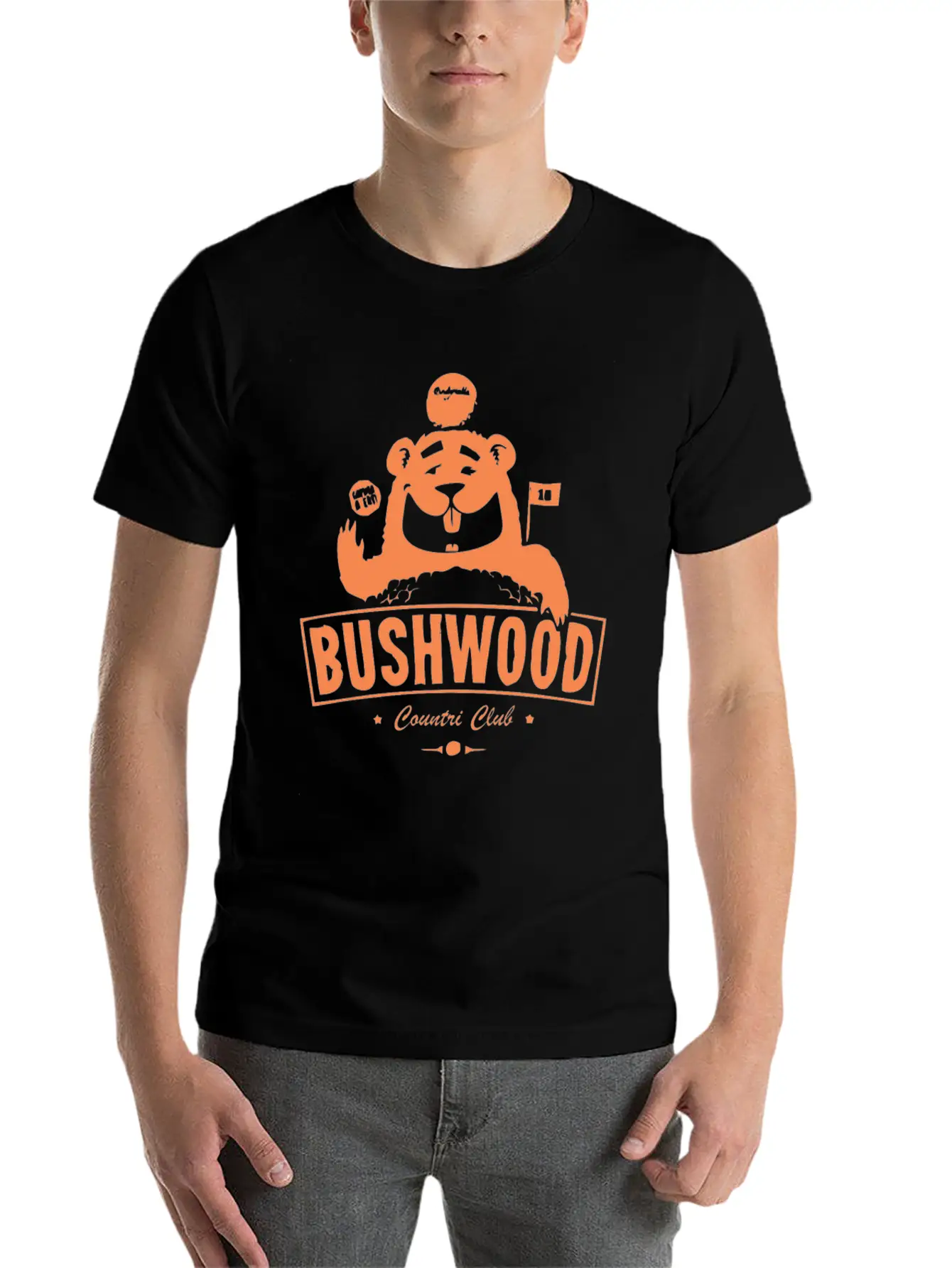 Bushwood Country Club Essential Unisex Summer Tee – Soft Cotton Casual Fit