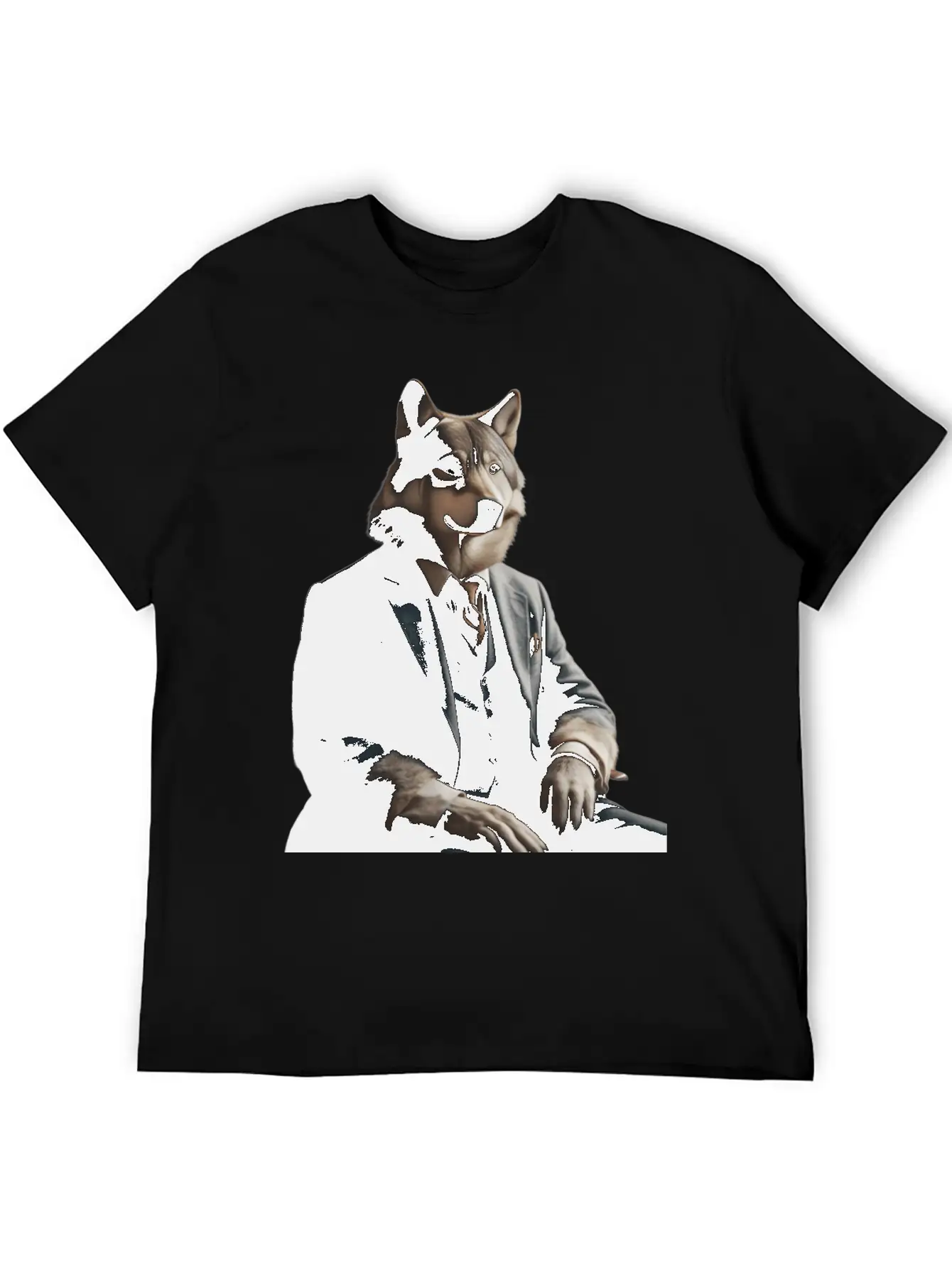 Business Wolf Ready For Success Essential Unisex Summer Tee – Soft Cotton Casual Fit