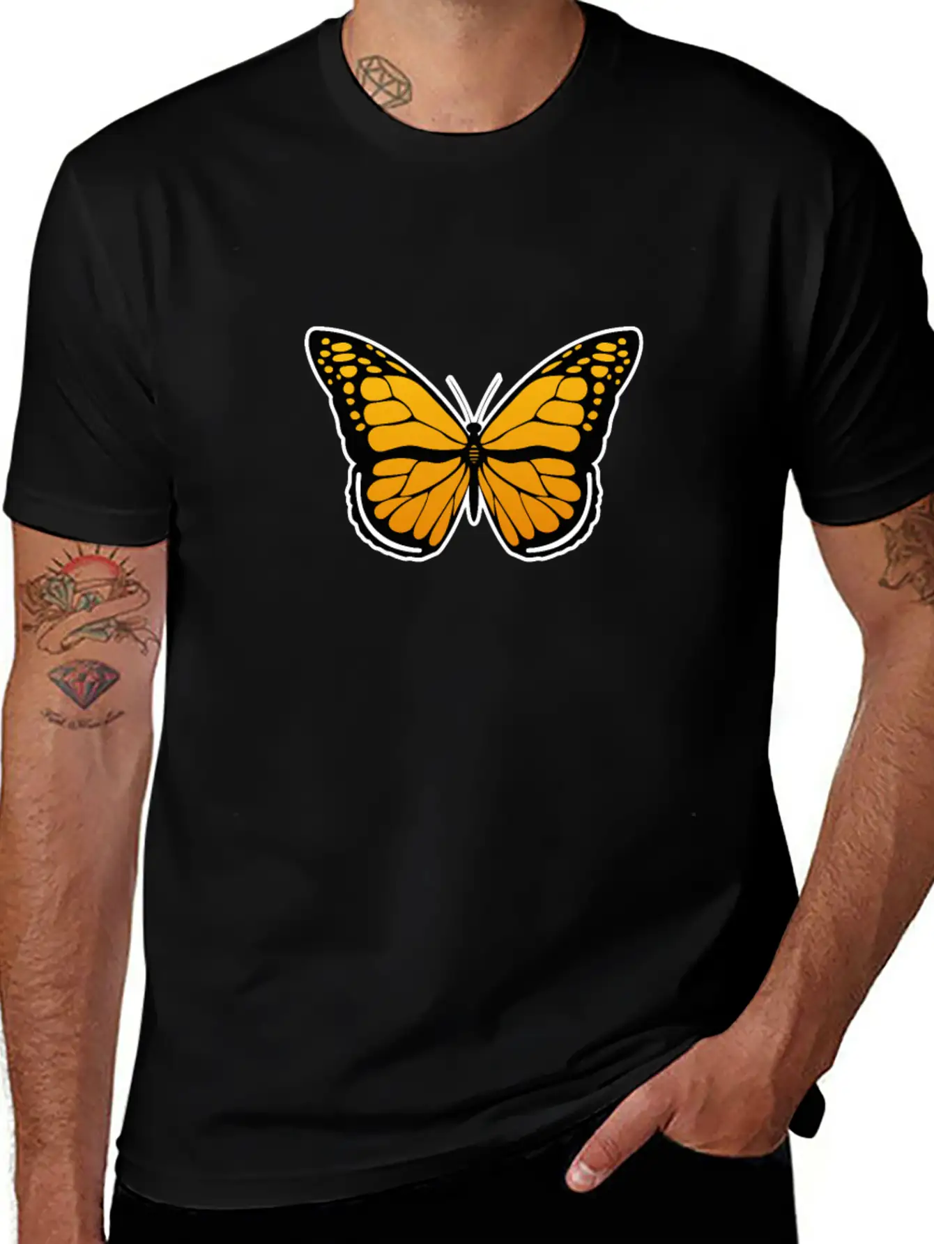 Butterfly Aesthetic Soft Grunge Butterfly Lover Stylish Everyday T-Shirt – Unisex Basic Cotton Tee