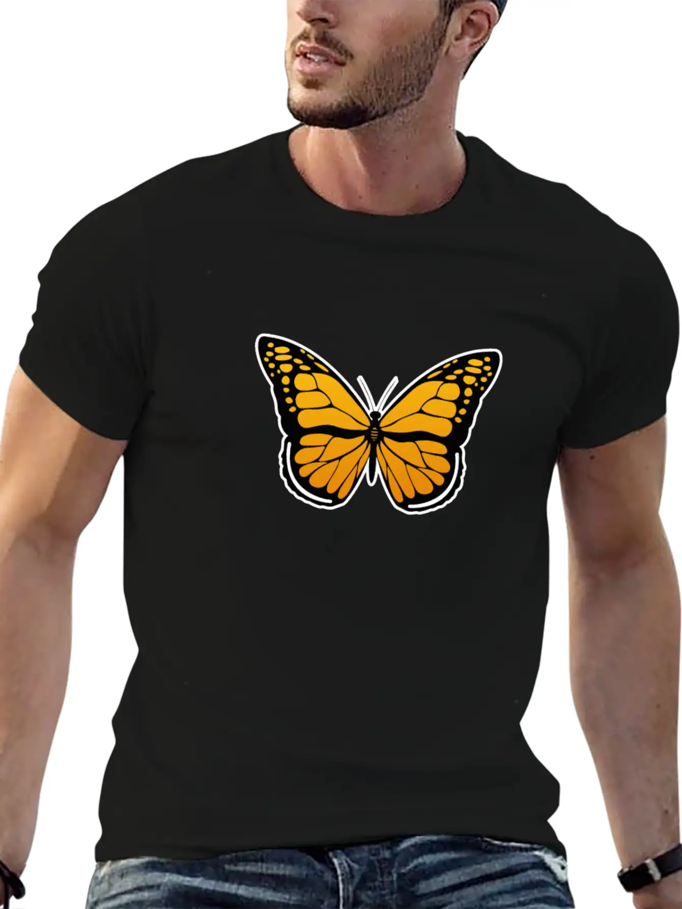 Butterfly Aesthetic Soft Grunge Butterfly Lover Stylish Everyday T-Shirt – Unisex Basic Cotton Tee