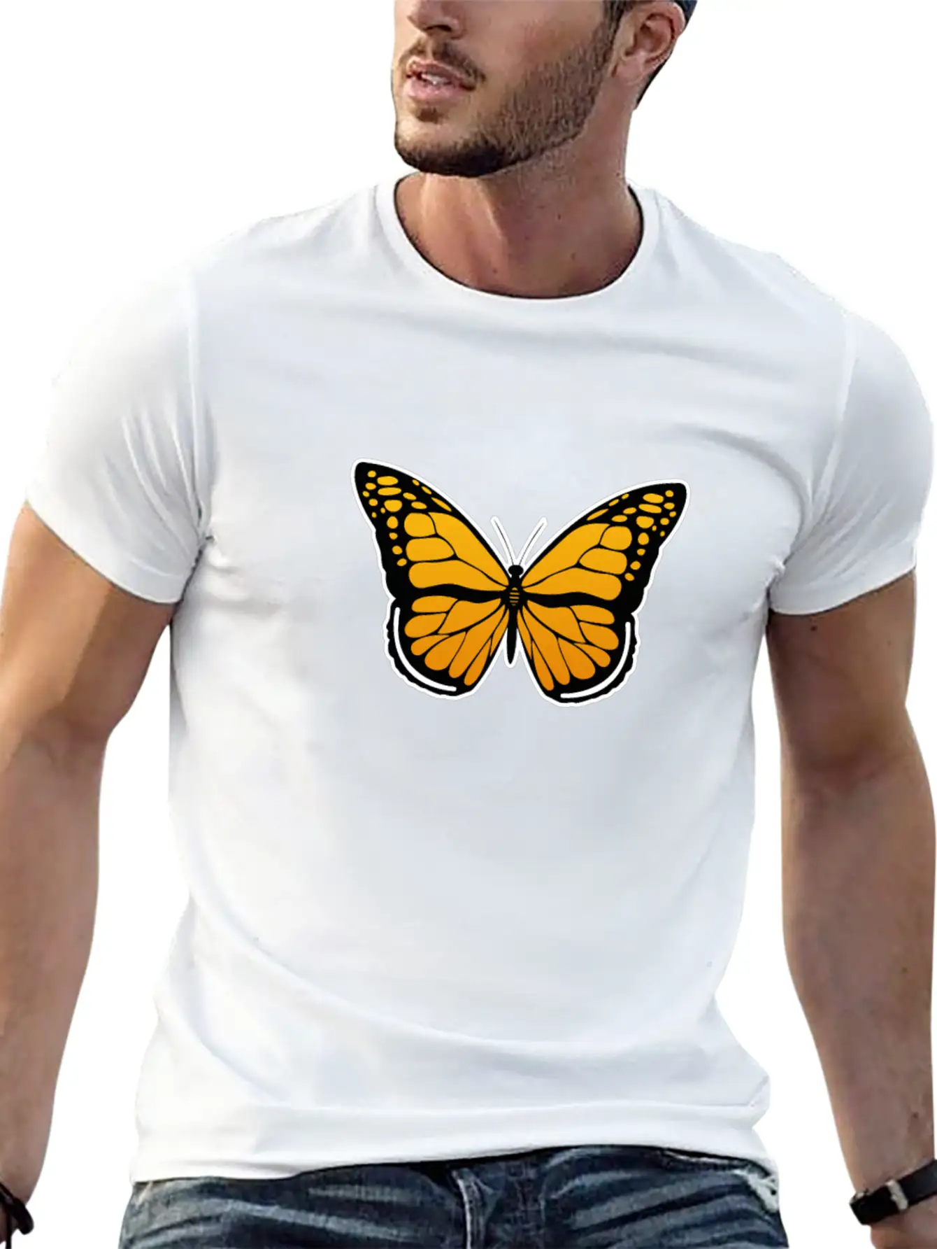 Butterfly Aesthetic Soft Grunge Butterfly Lover Stylish Everyday T-Shirt – Unisex Basic Cotton Tee