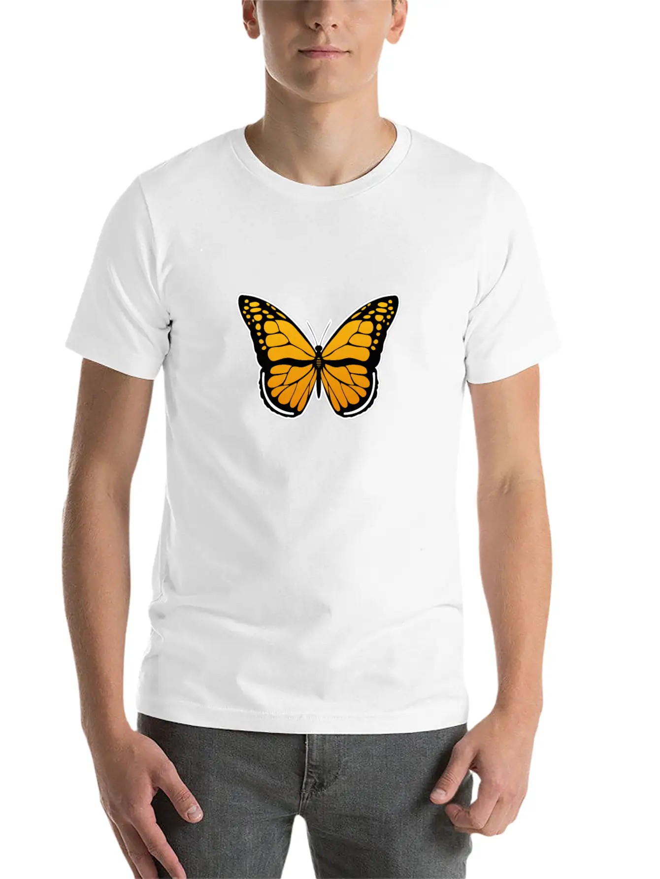 Butterfly Aesthetic Soft Grunge Butterfly Lover Stylish Everyday T-Shirt – Unisex Basic Cotton Tee