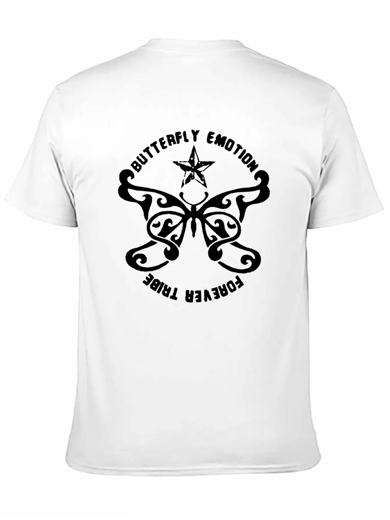 Butterfly Emotion Forever Tribe Comfortable Minimalist Graphic Tee – Summer Style Essential