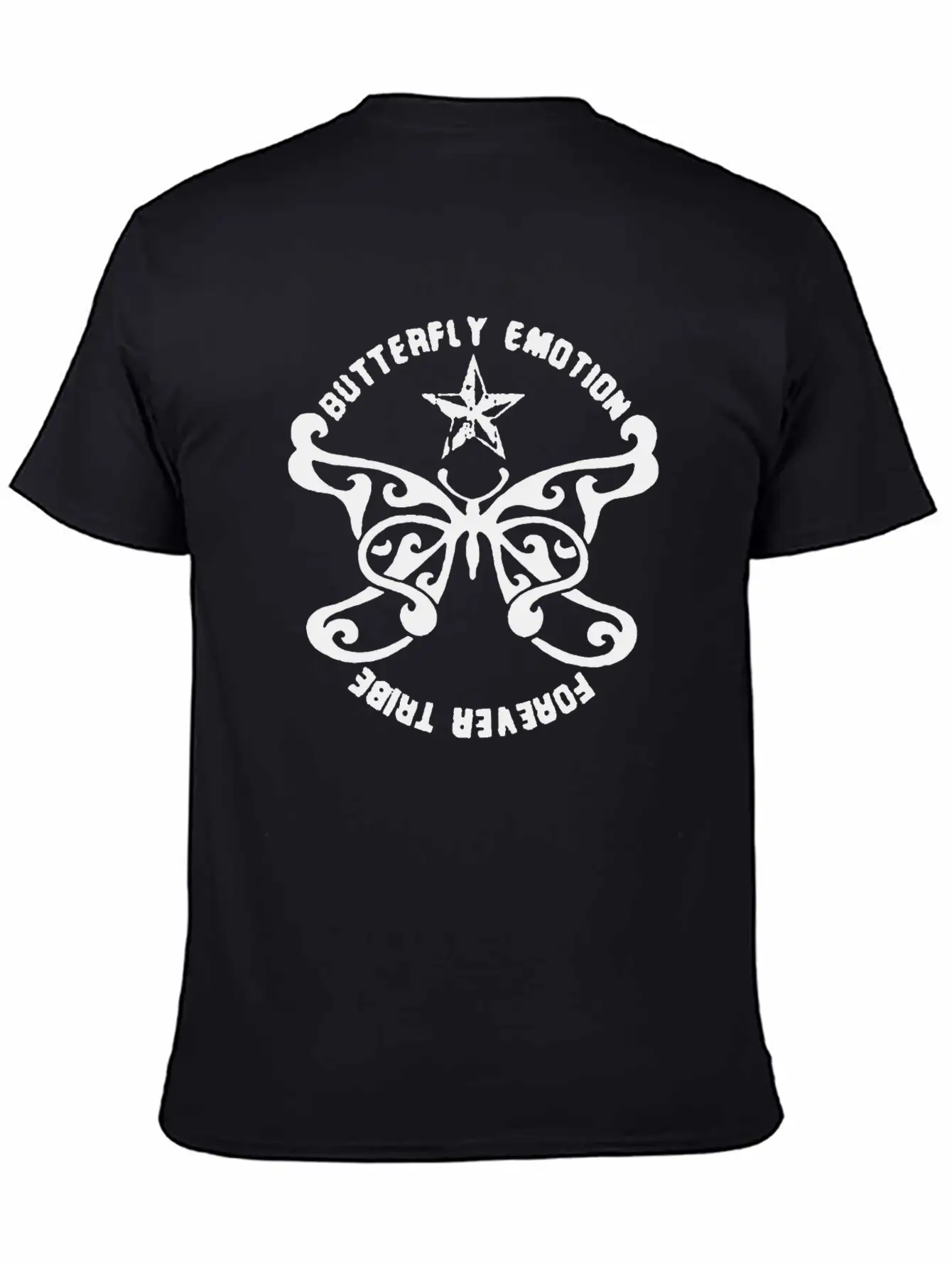 Butterfly Emotion Forever Tribe Comfortable Minimalist Graphic Tee – Summer Style Essential