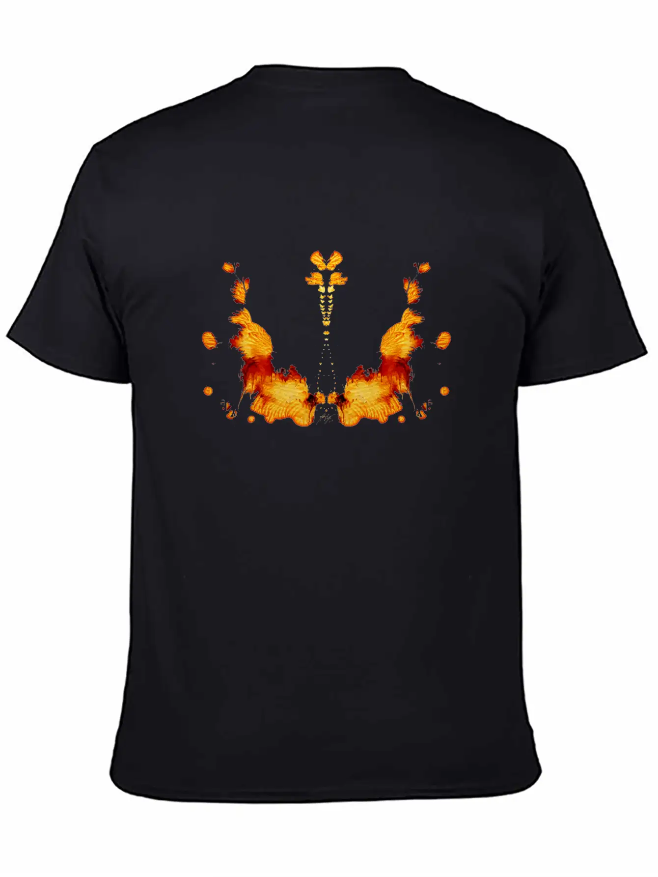 Butterfly Lava Wings Essential Unisex Summer Tee – Soft Cotton Casual Fit