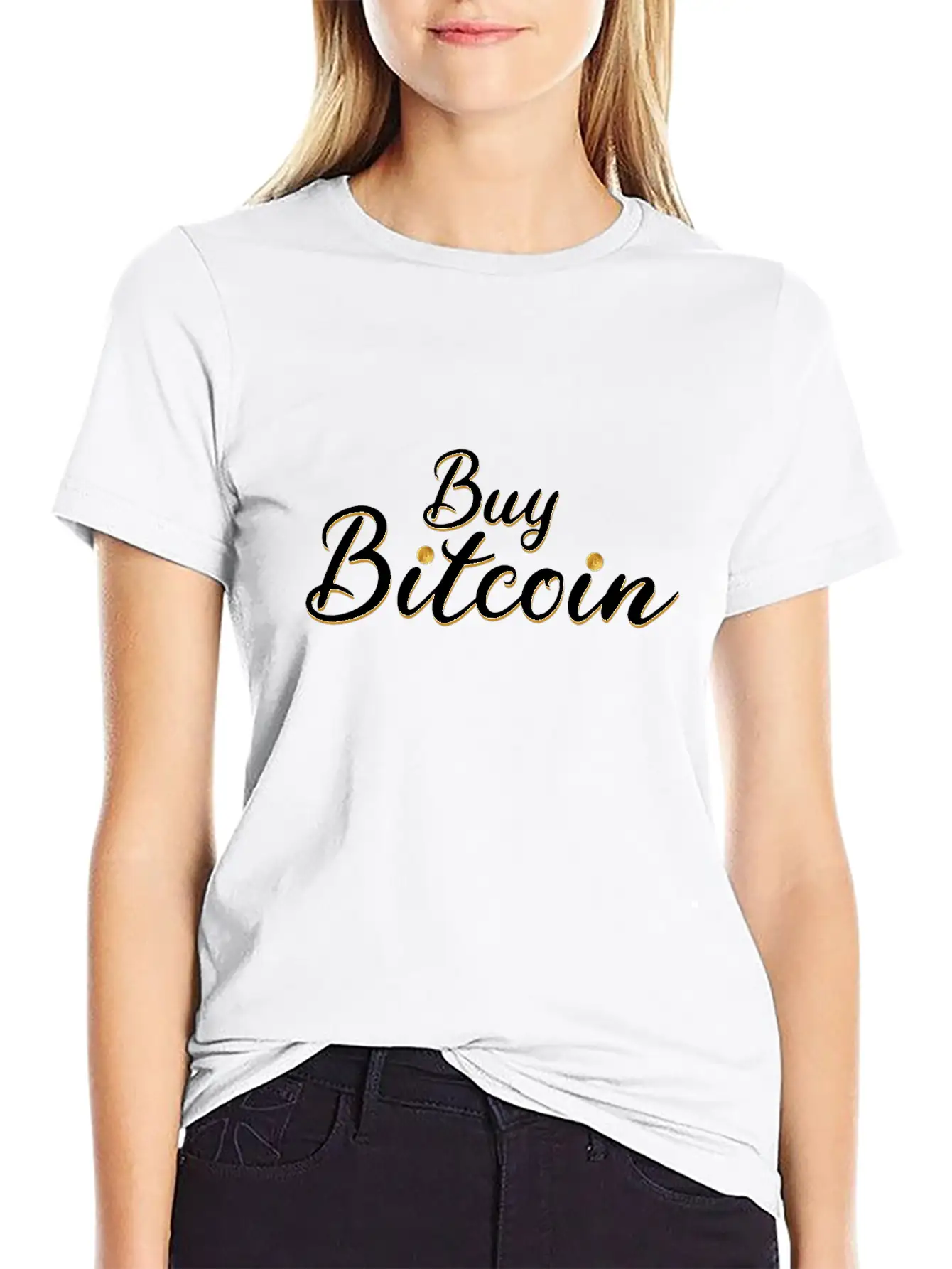 Buy Bitcoin! Buy Freedom! Comfortable Minimalist Graphic Tee – Summer Style Essential