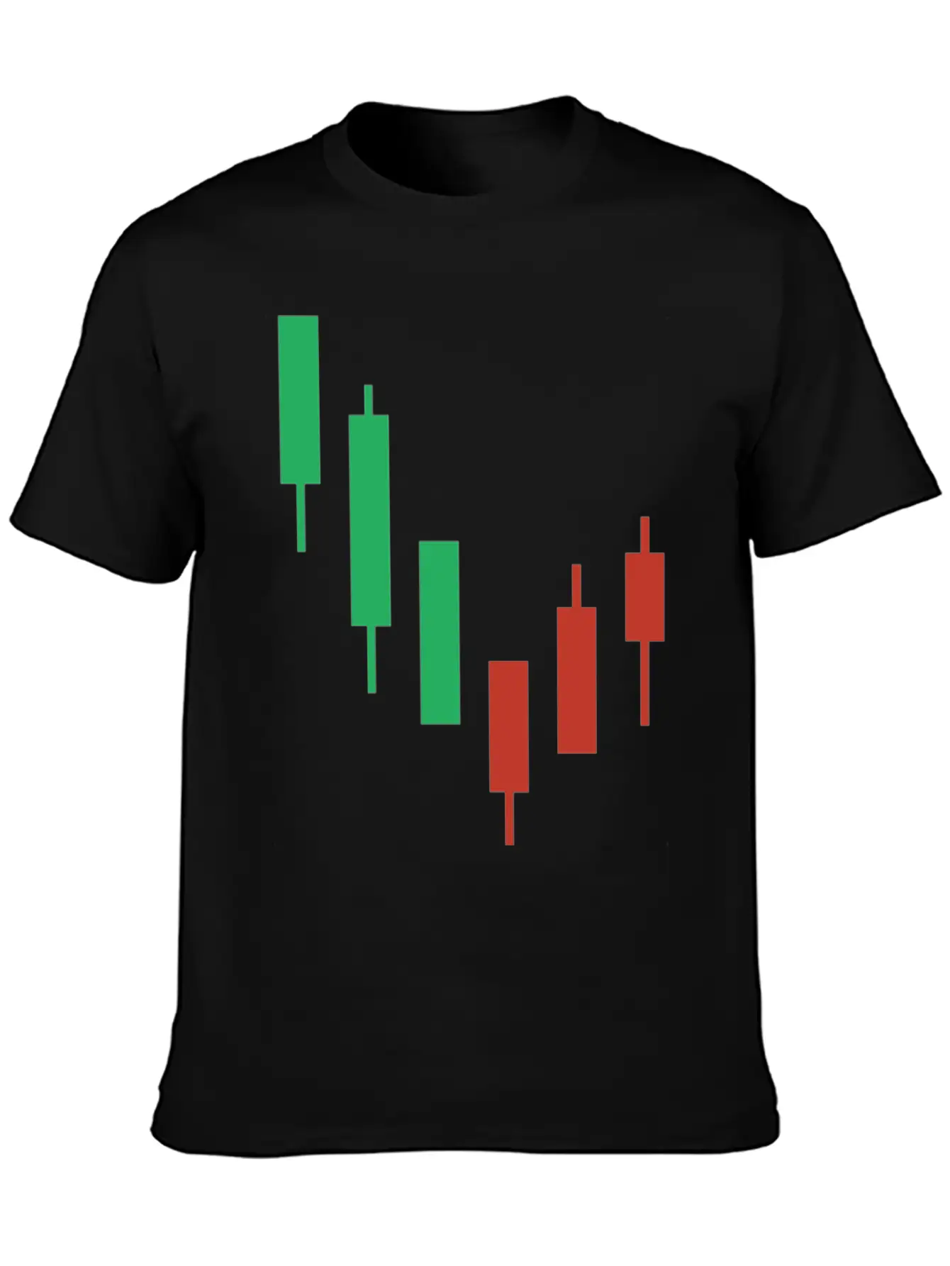 Buy The Dip Bitcoin Candlestick Chart Unisex Short Sleeve Soft Cotton T-Shirt – Casual Everyday Wear