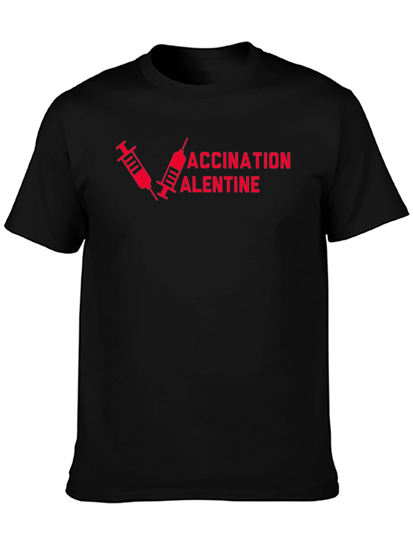 Vaccination Valentine T-Shirt Funny Vaccinated Gift Tee