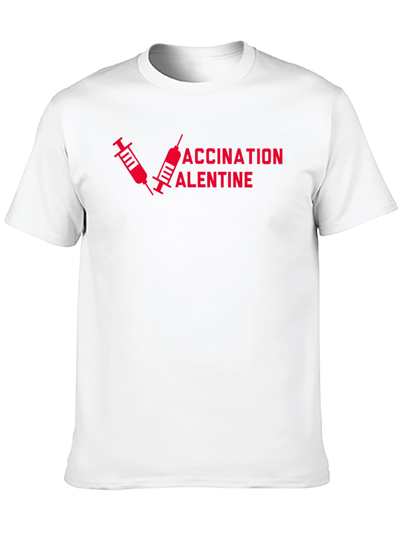 Vaccination Valentine T-Shirt Funny Vaccinated Gift Tee