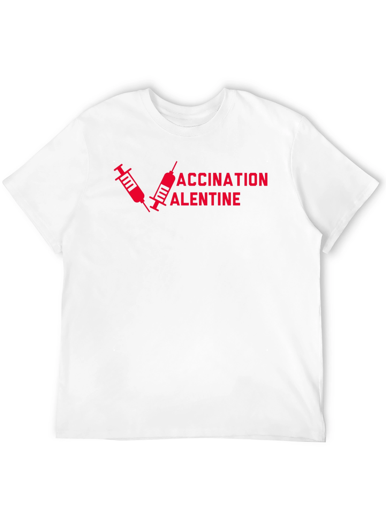 Vaccination Valentine T-Shirt Funny Vaccinated Gift Tee
