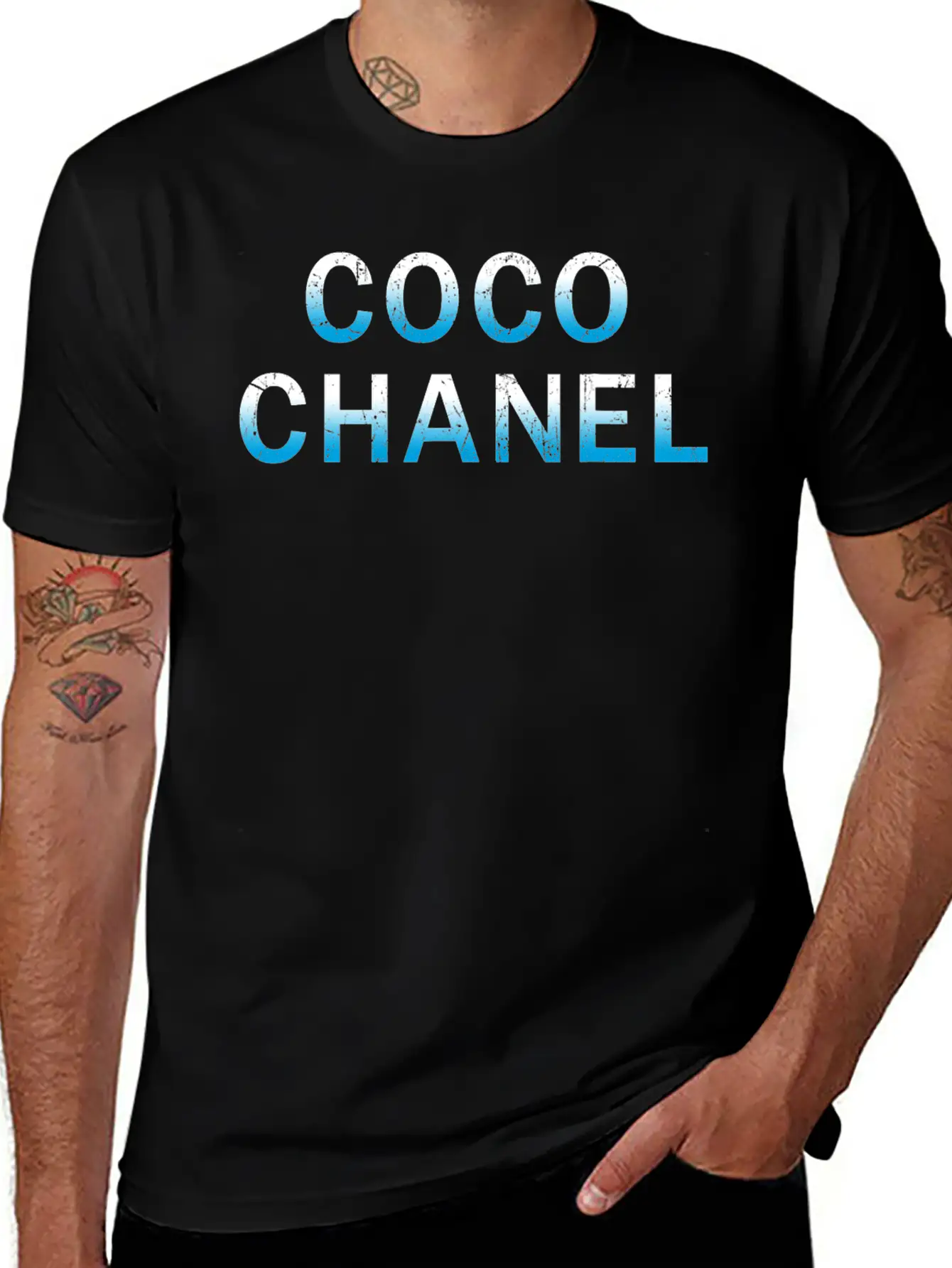 C O C O CH AN EL Perfume Stylish Everyday T-Shirt – Unisex Basic Cotton Tee