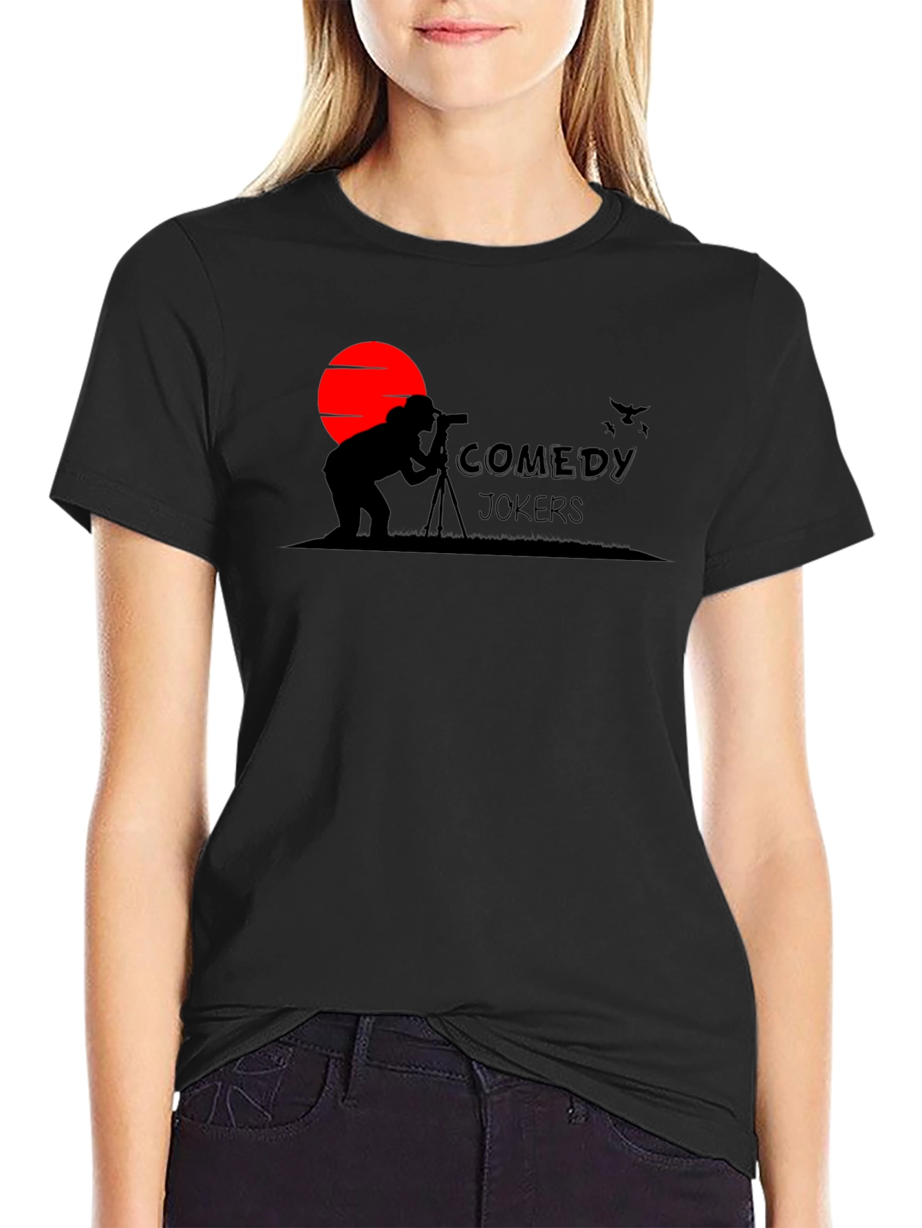 Comedy Jokers Graphic T-Shirt - Dark Humor Tee