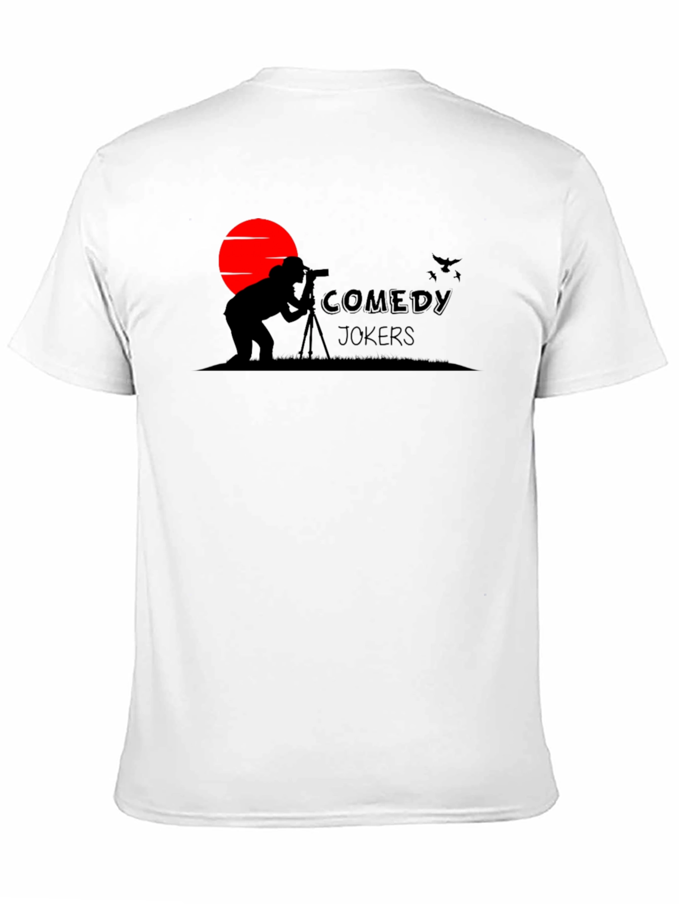 Comedy Jokers Graphic T-Shirt - Dark Humor Tee