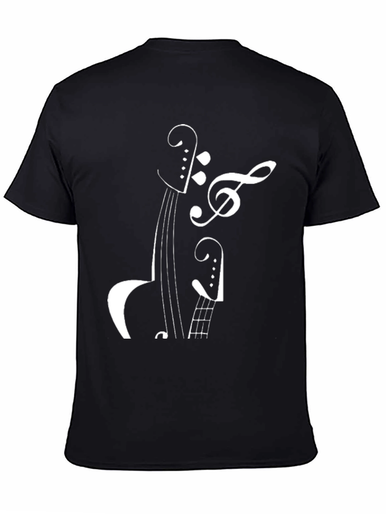 Musical Note Instrument Graphic Tee
