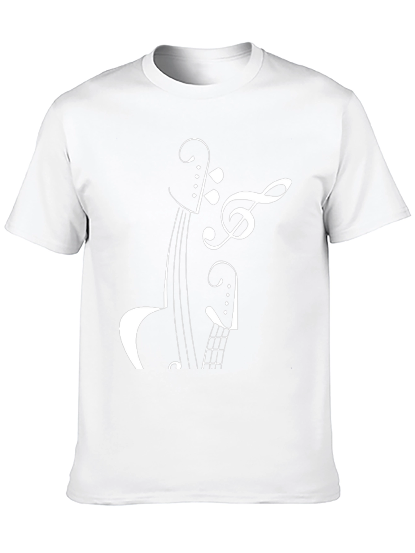 Musical Note Instrument Graphic Tee